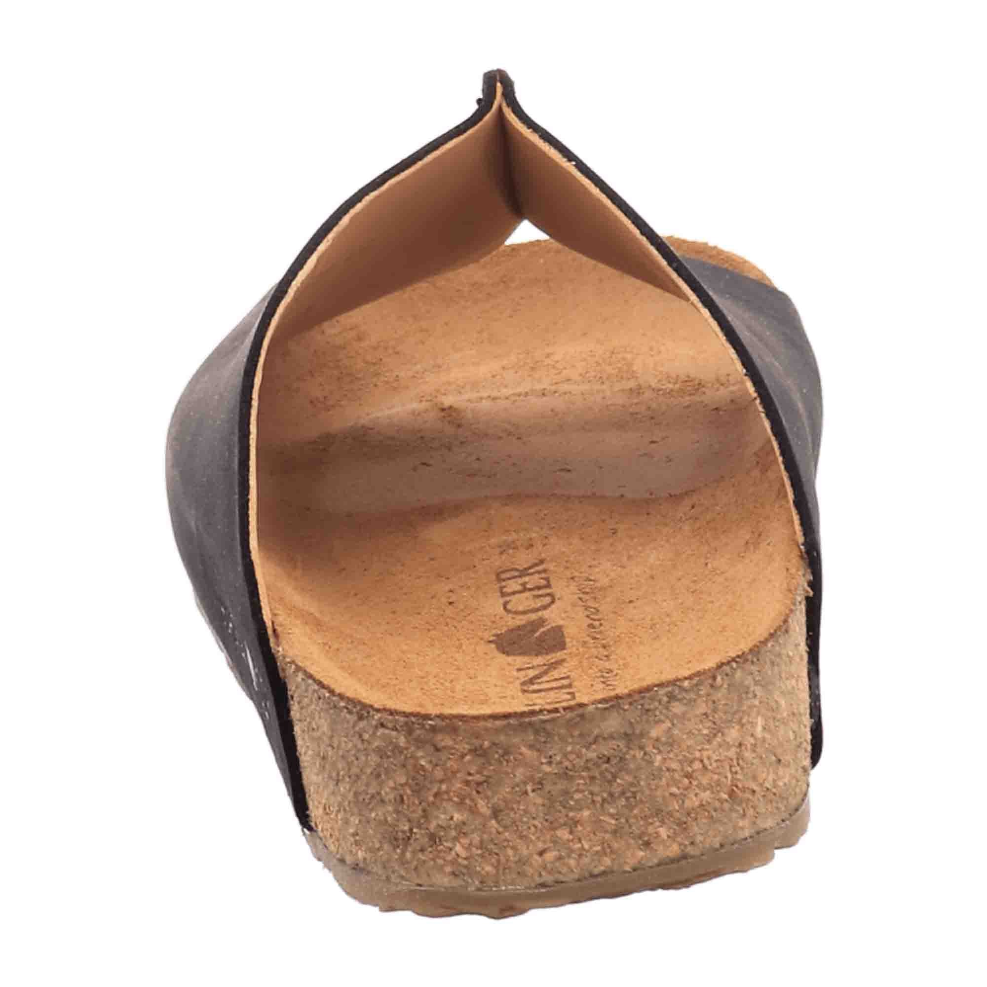 Haflinger Bio Fortuna Women's Sandals, Stylish & Eco-Friendly, Black