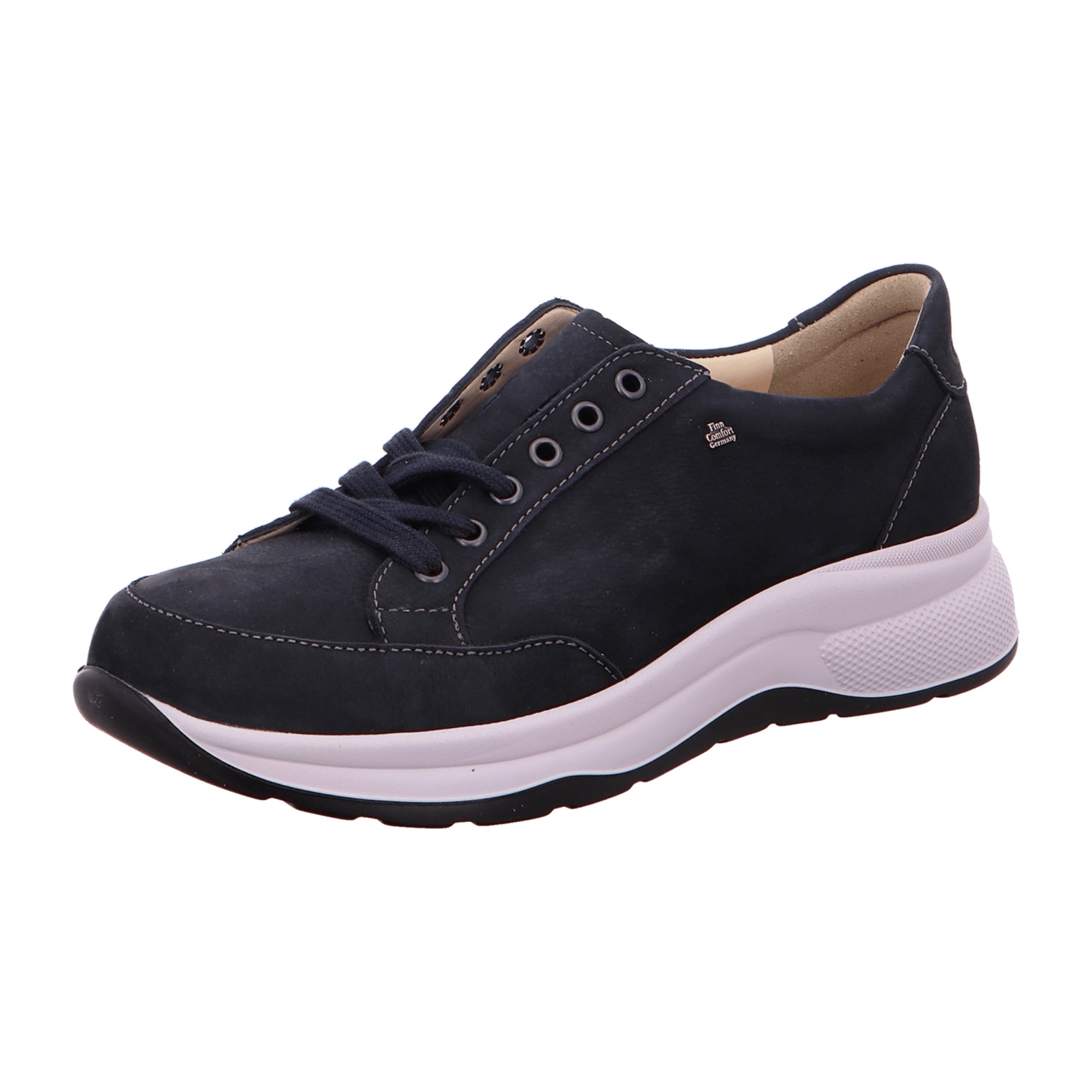Finn Comfort Nottingham Men's Comfort Shoes in Stylish Blue