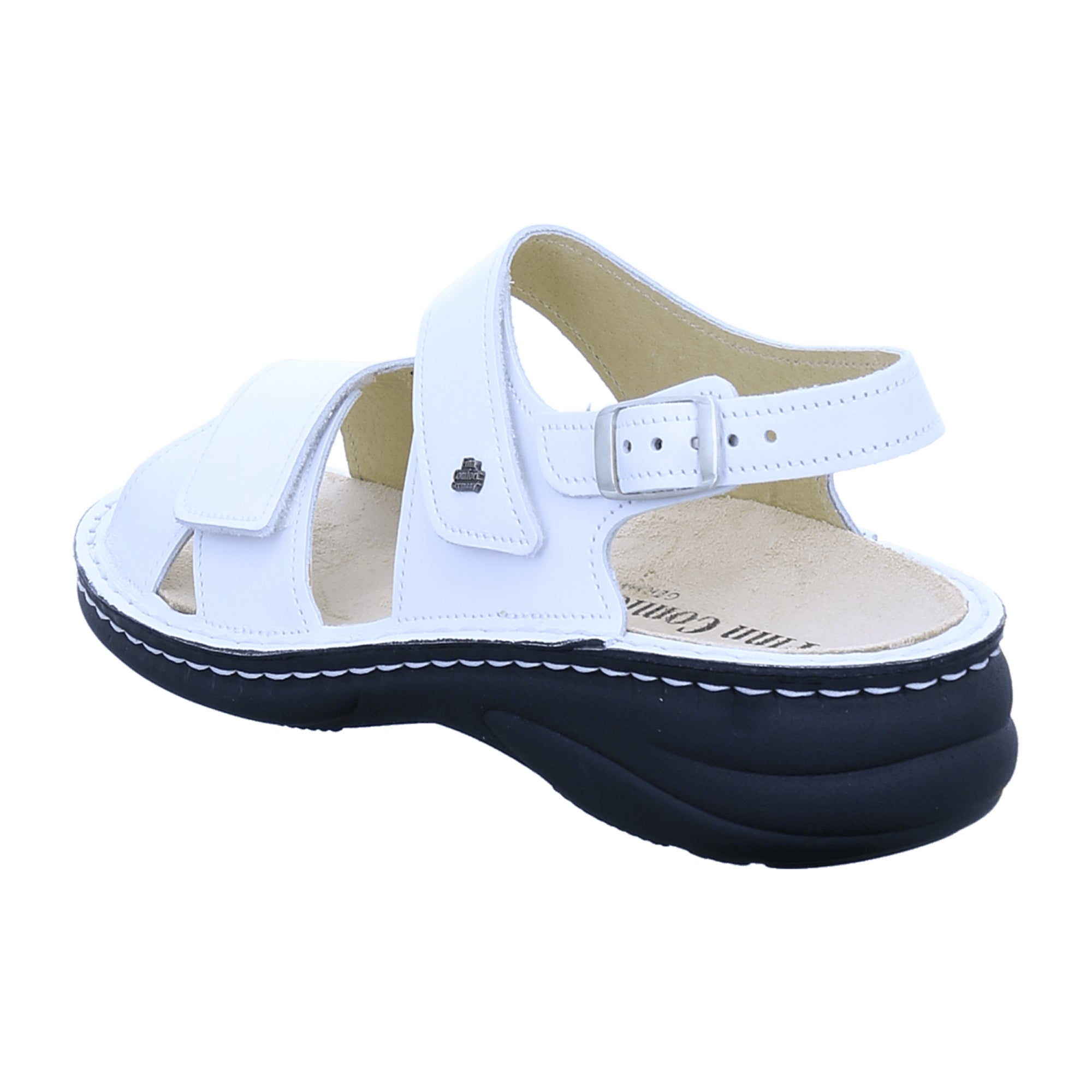 Finn Comfort Women's Comfortable White Sandals - Stylish & Durable