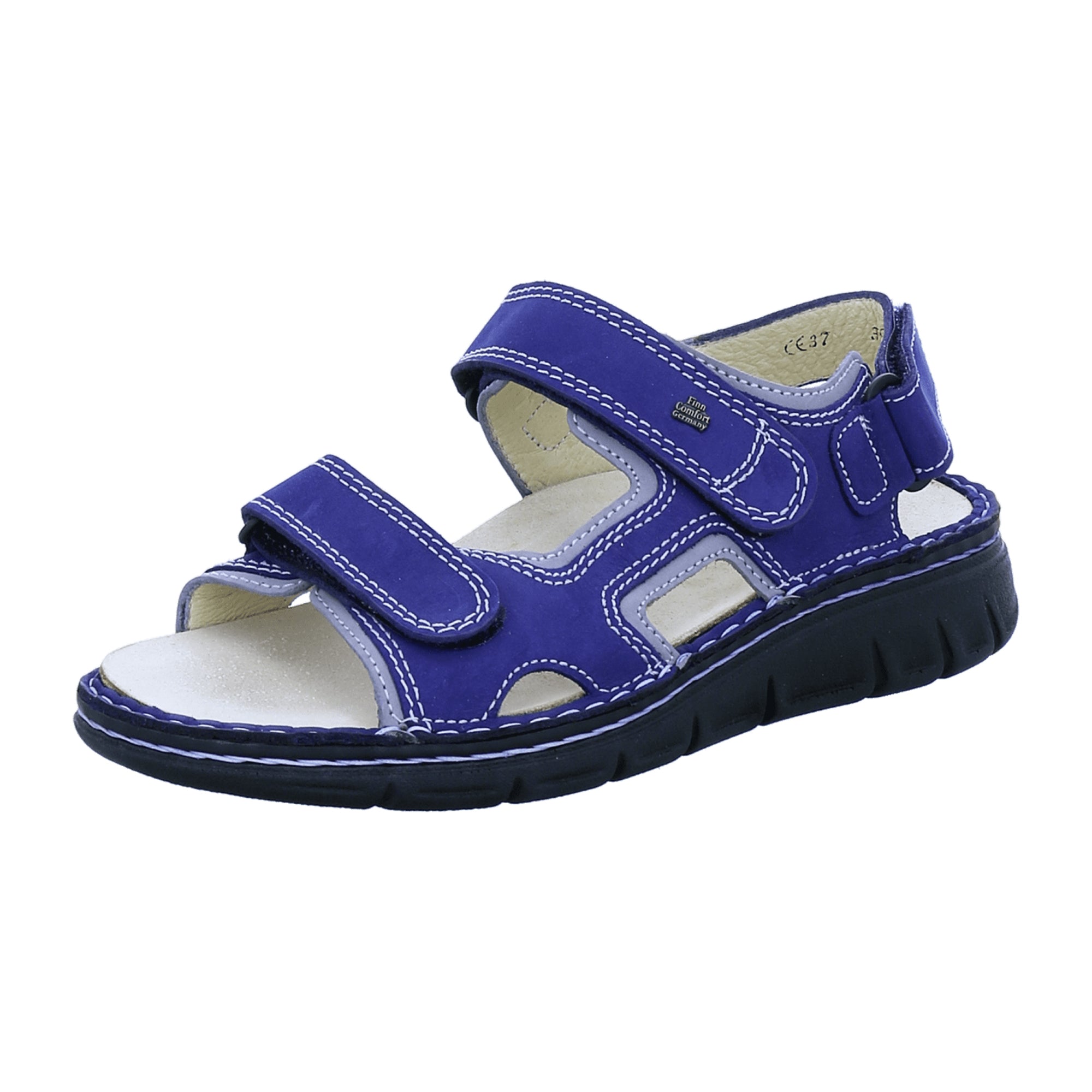 Finn Comfort Wanaka Men's Comfortable Walking Shoes - Durable, Stylish Blue Shoes 81540-9025