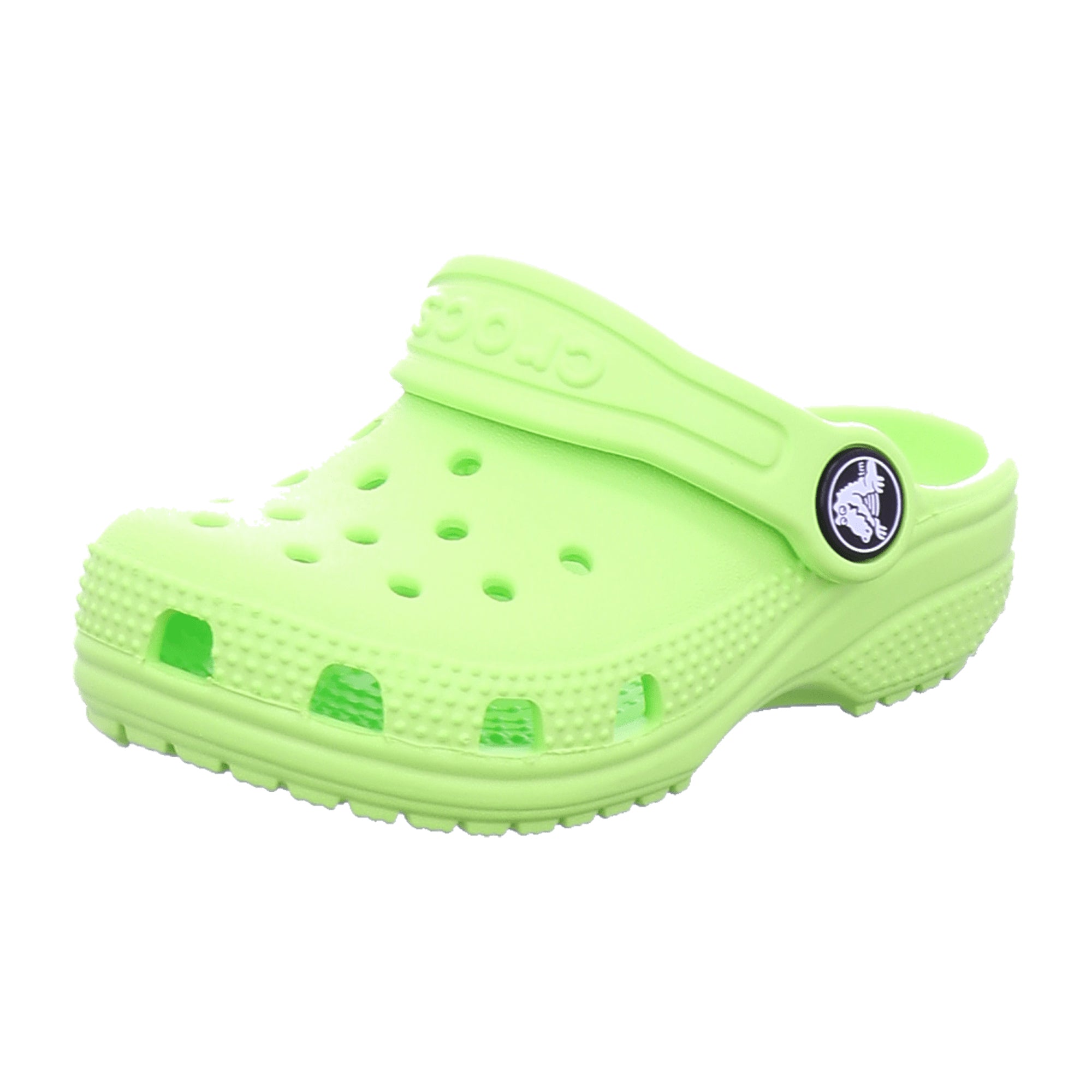 CROCS Classic Kids Clog, Durable Lightweight Sandal, Green