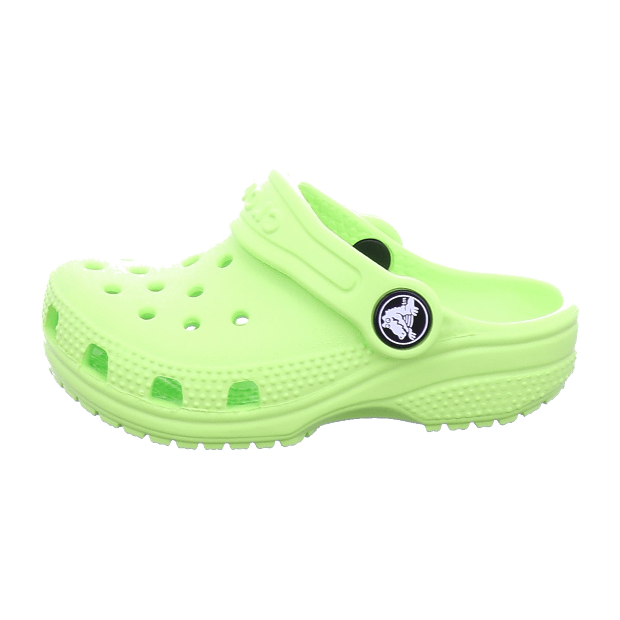 CROCS Classic Kids Clog, Durable Lightweight Sandal, Green