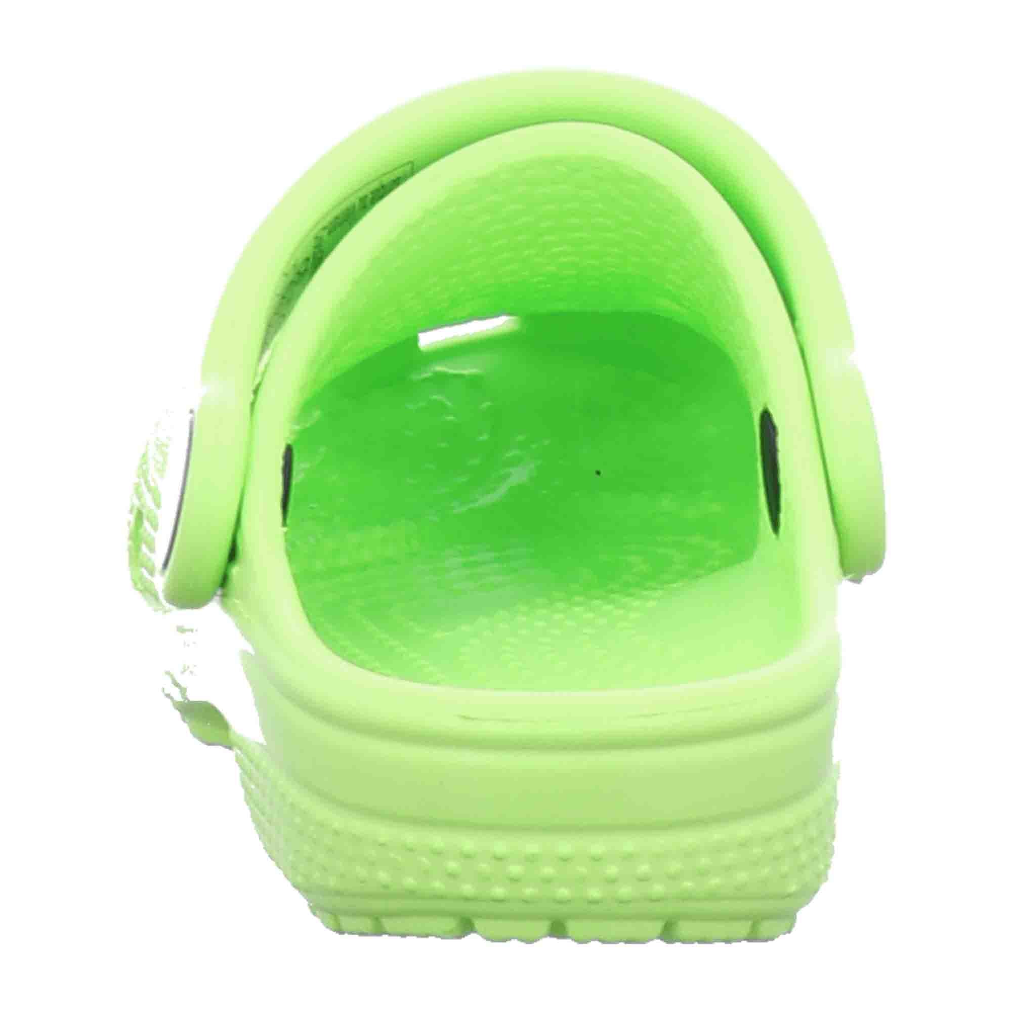 CROCS Classic Kids Clog, Durable Lightweight Sandal, Green