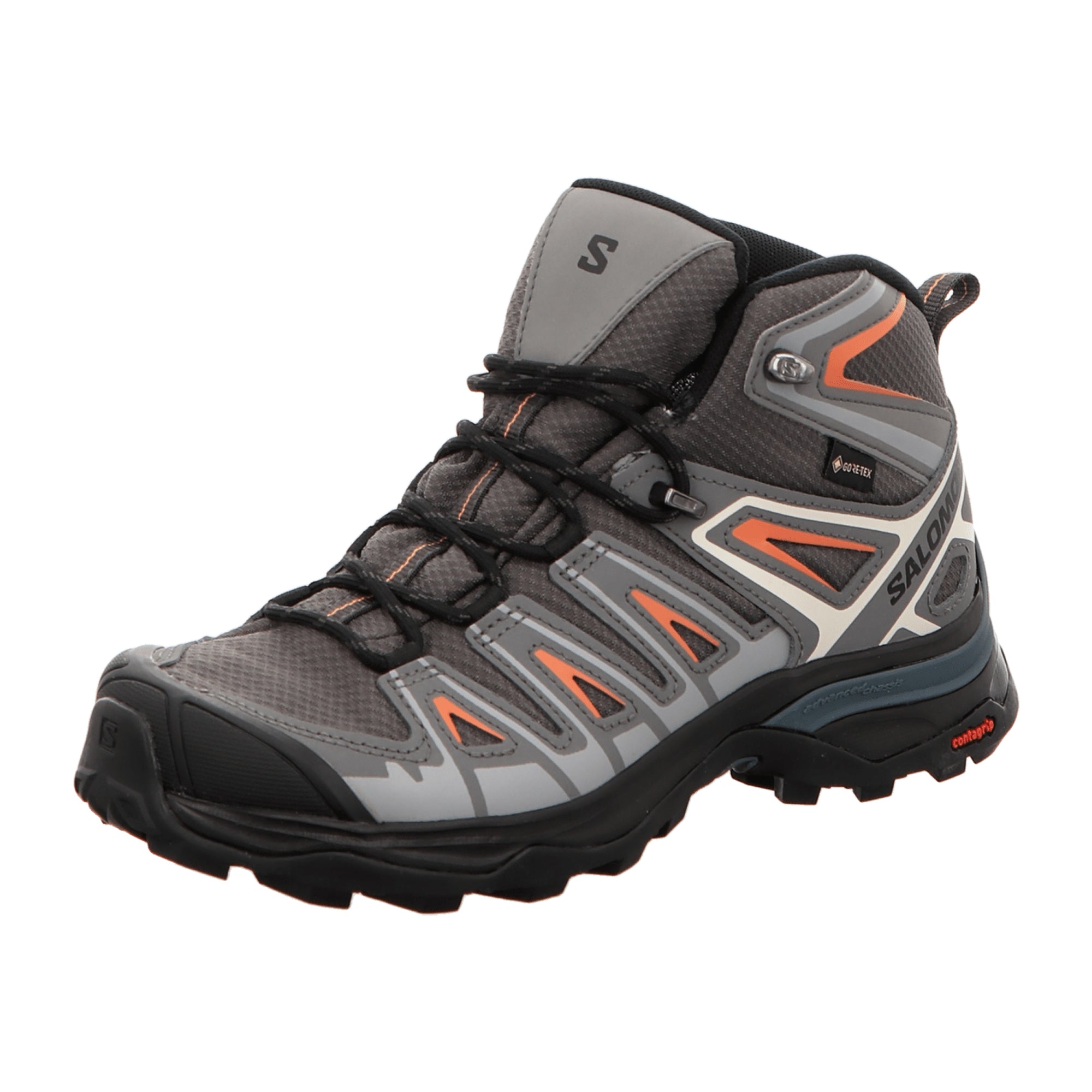 Salomon shoes X ULTRA PIONEER MID GTX for women, gray