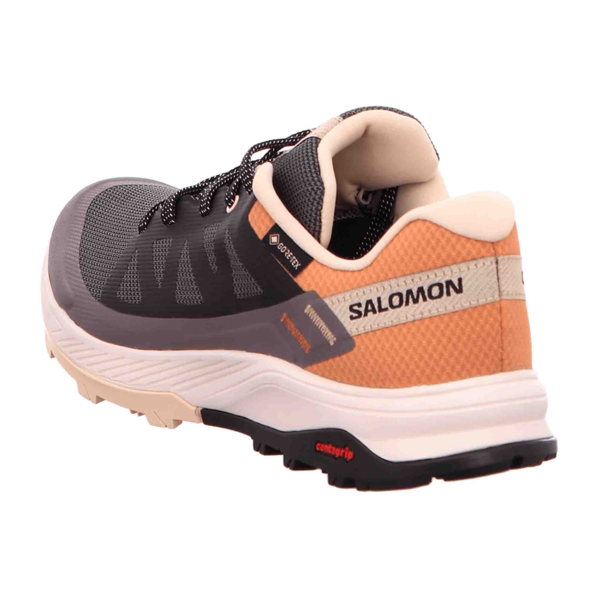 Salomon shoes OUTRISE GTX W Mgnt/Blac for women, blue - Bartel-Shop