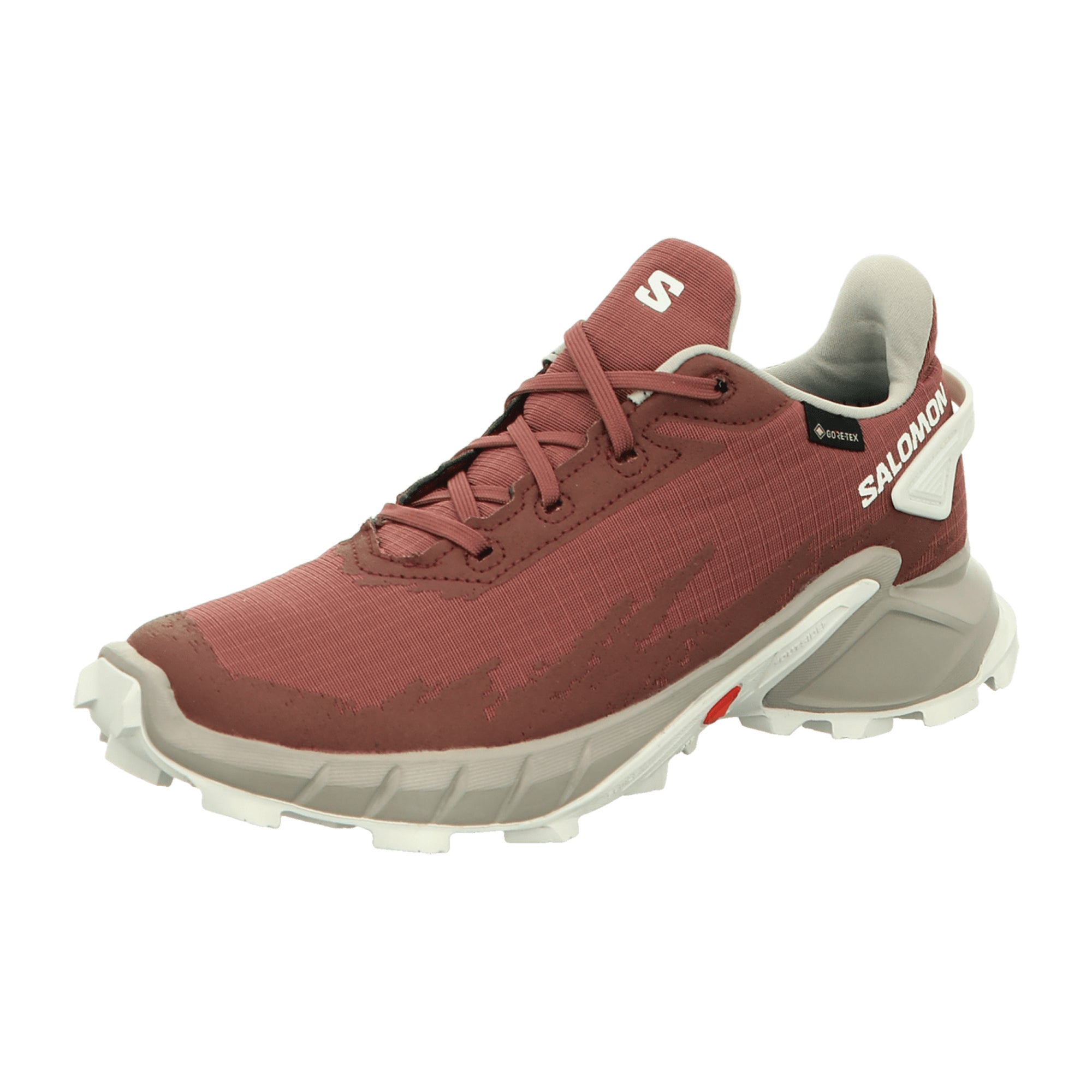 Salomon shoes ALPHACROSS 4 GTX W Wild for women, red