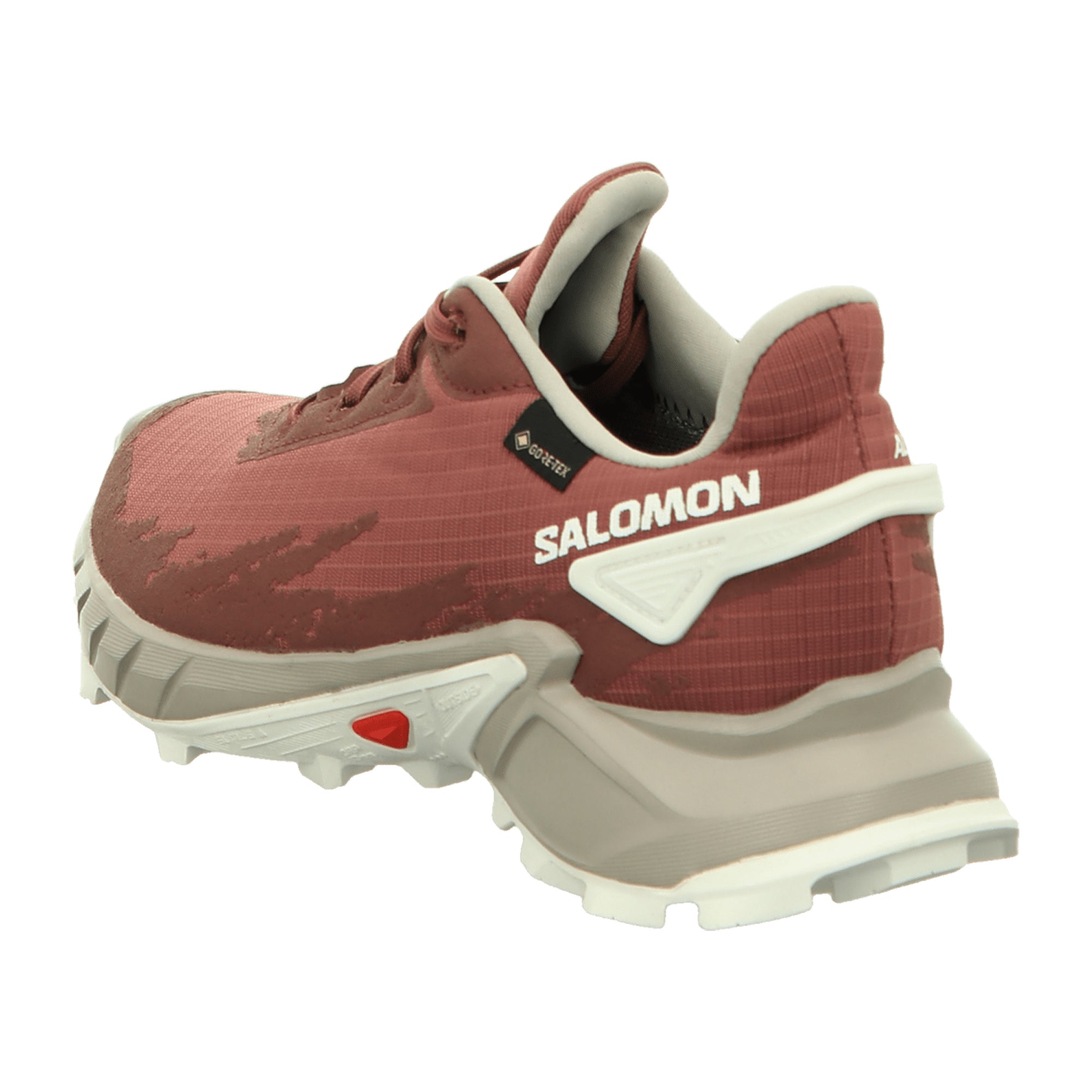 Salomon shoes ALPHACROSS 4 GTX W Wild for women, red