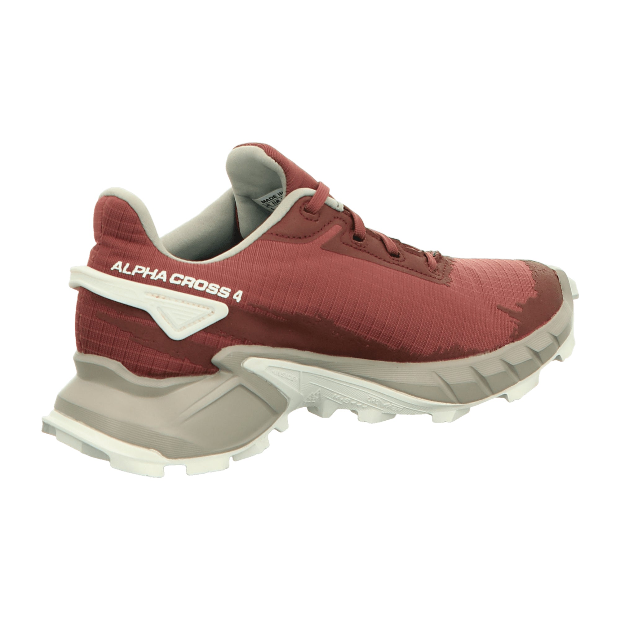 Salomon shoes ALPHACROSS 4 GTX W Wild for women, red