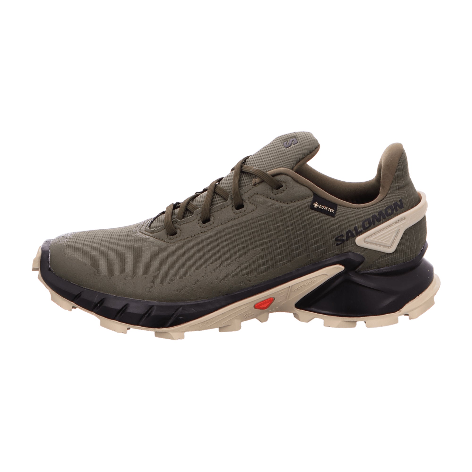 Salomon ALPHACROSS 4 GTX for men, green, shoes - Bartel-Shop