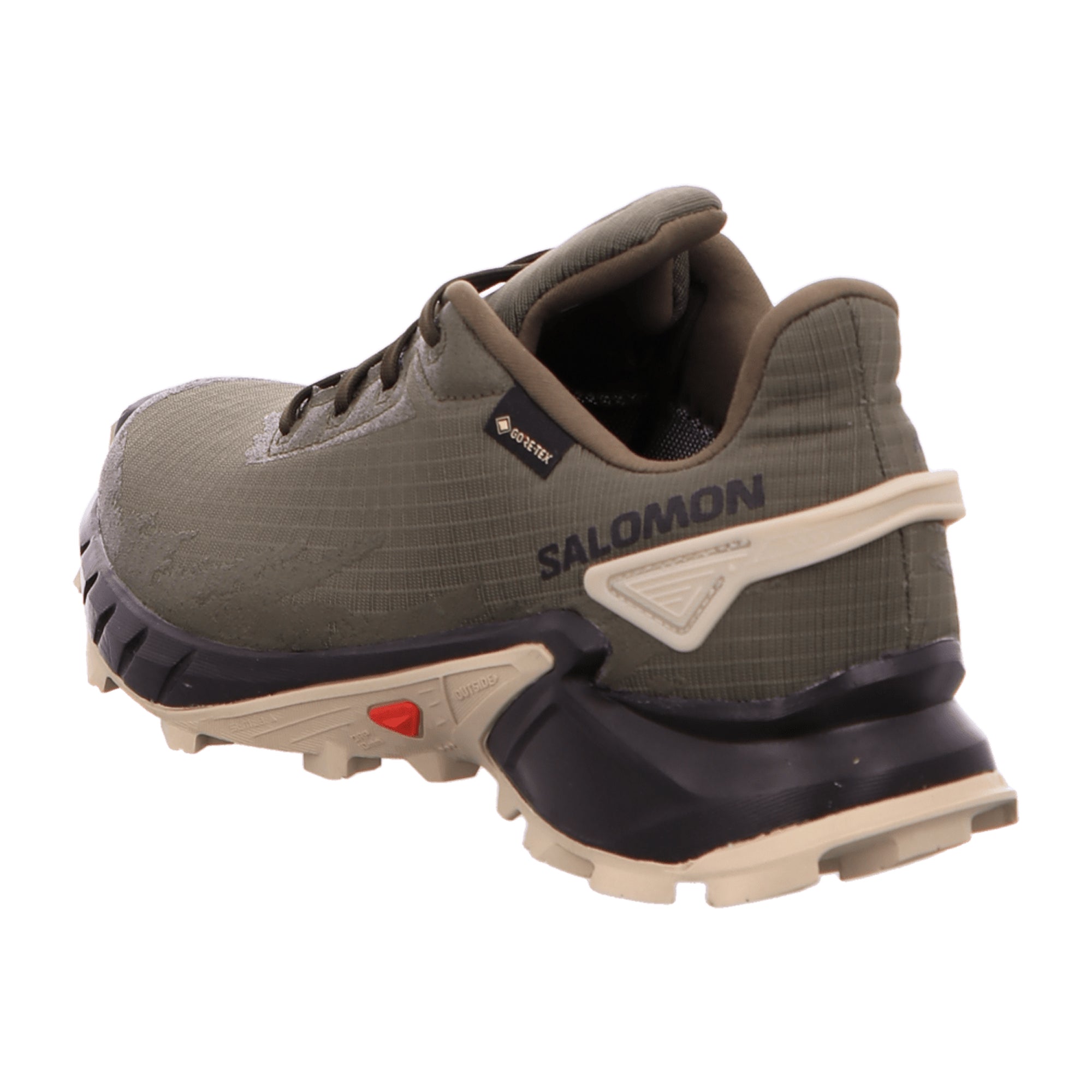 Salomon ALPHACROSS 4 GTX for men, green, shoes - Bartel-Shop