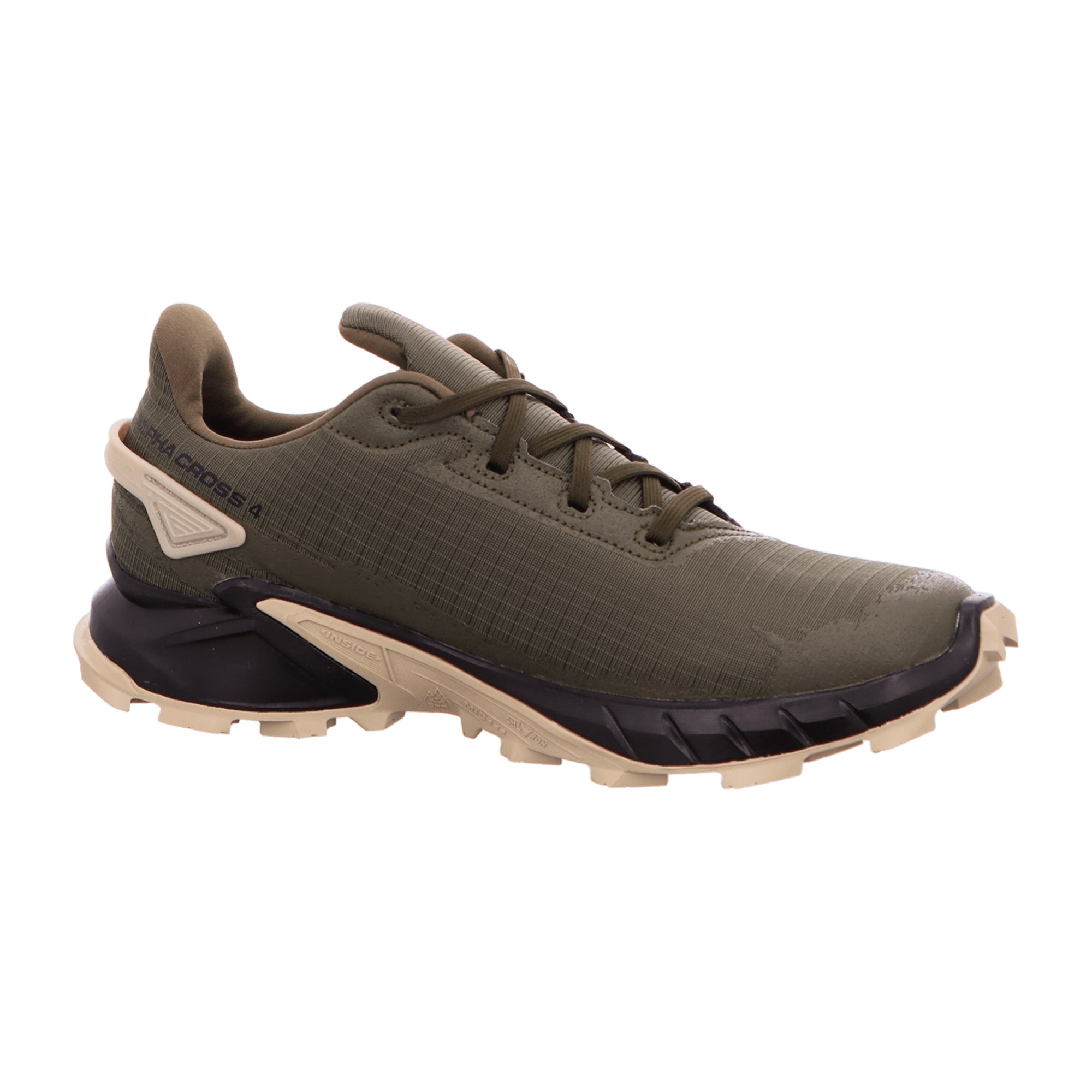 Salomon ALPHACROSS 4 GTX for men, green, shoes - Bartel-Shop