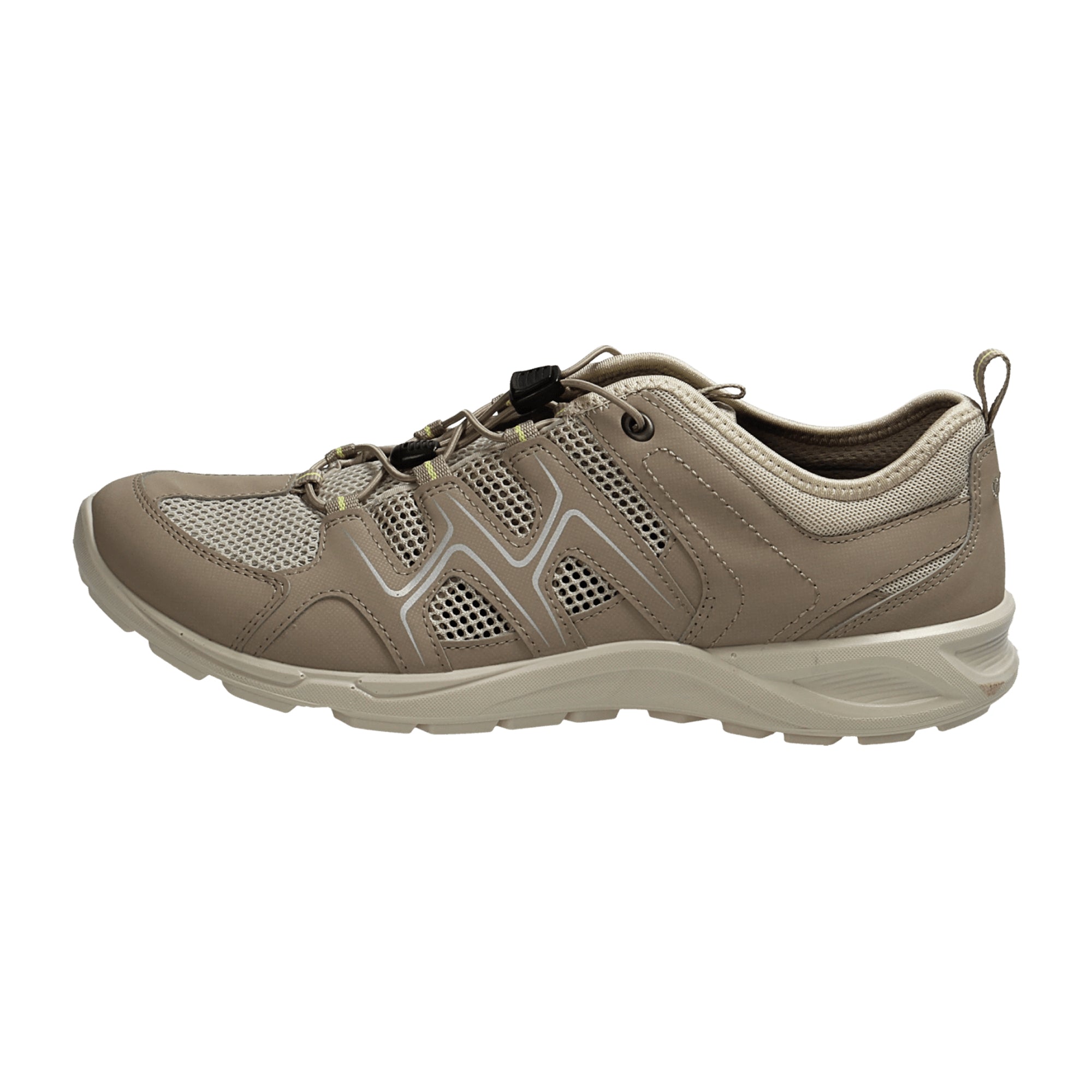 Ecco Men's Outdoor Shoes in Trendy Beige - Durable & Stylish