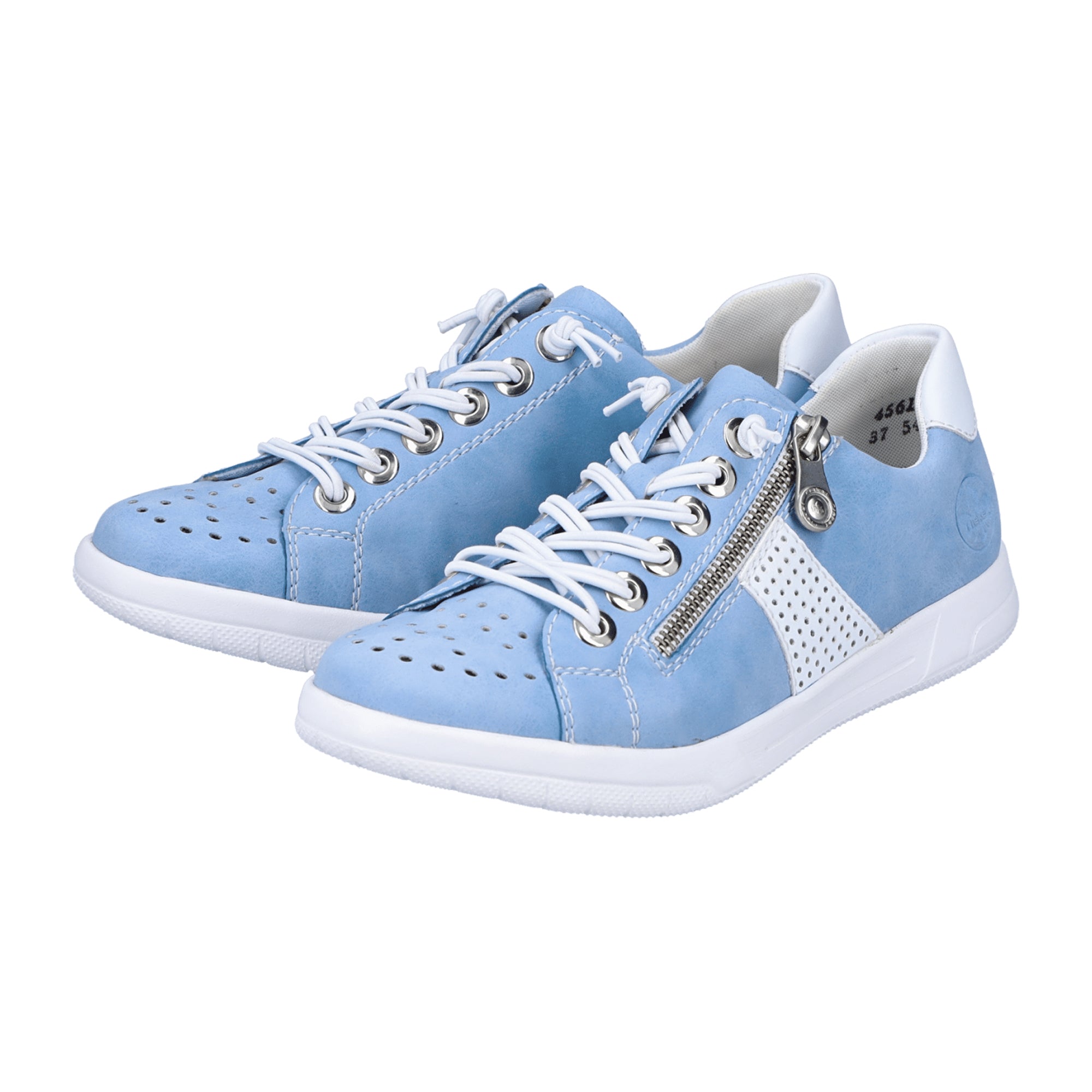 Rieker Comfortable Lace-Up Shoes for Women Blue