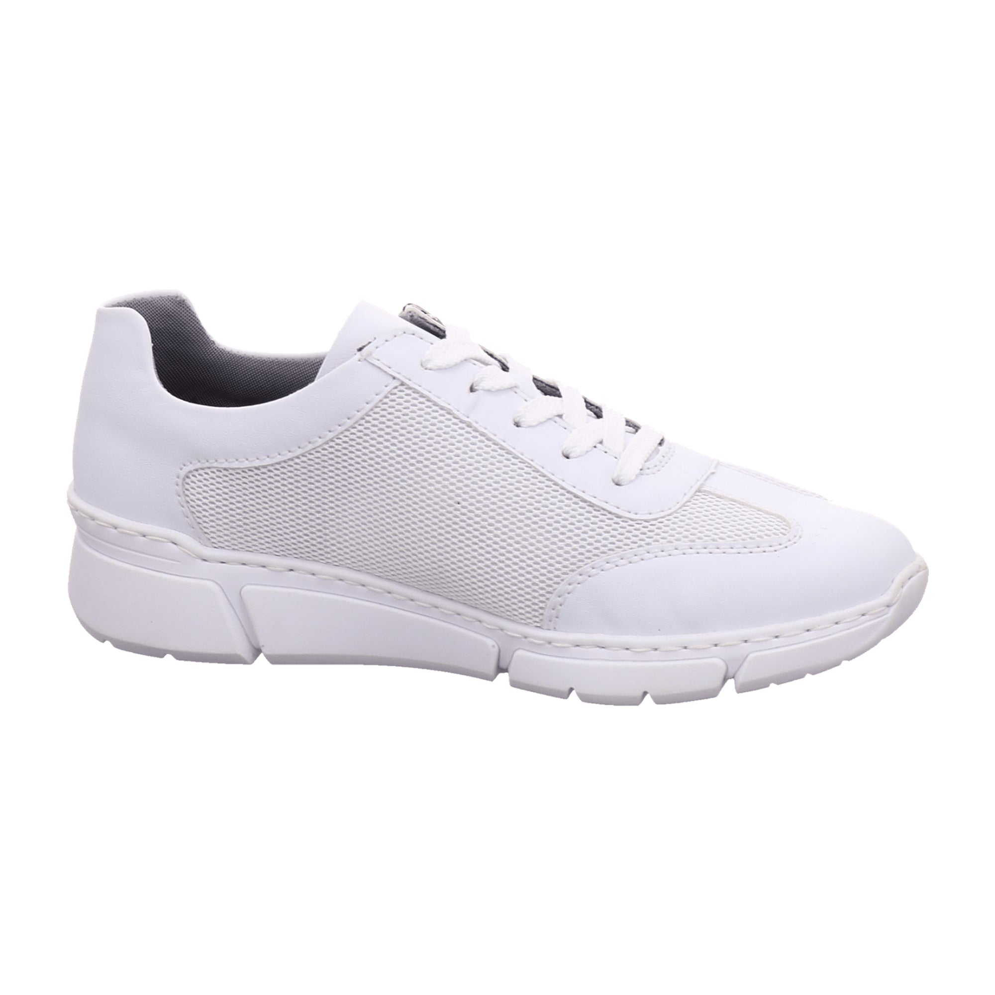 Rieker Women's White Athletic Lace-Up Shoes