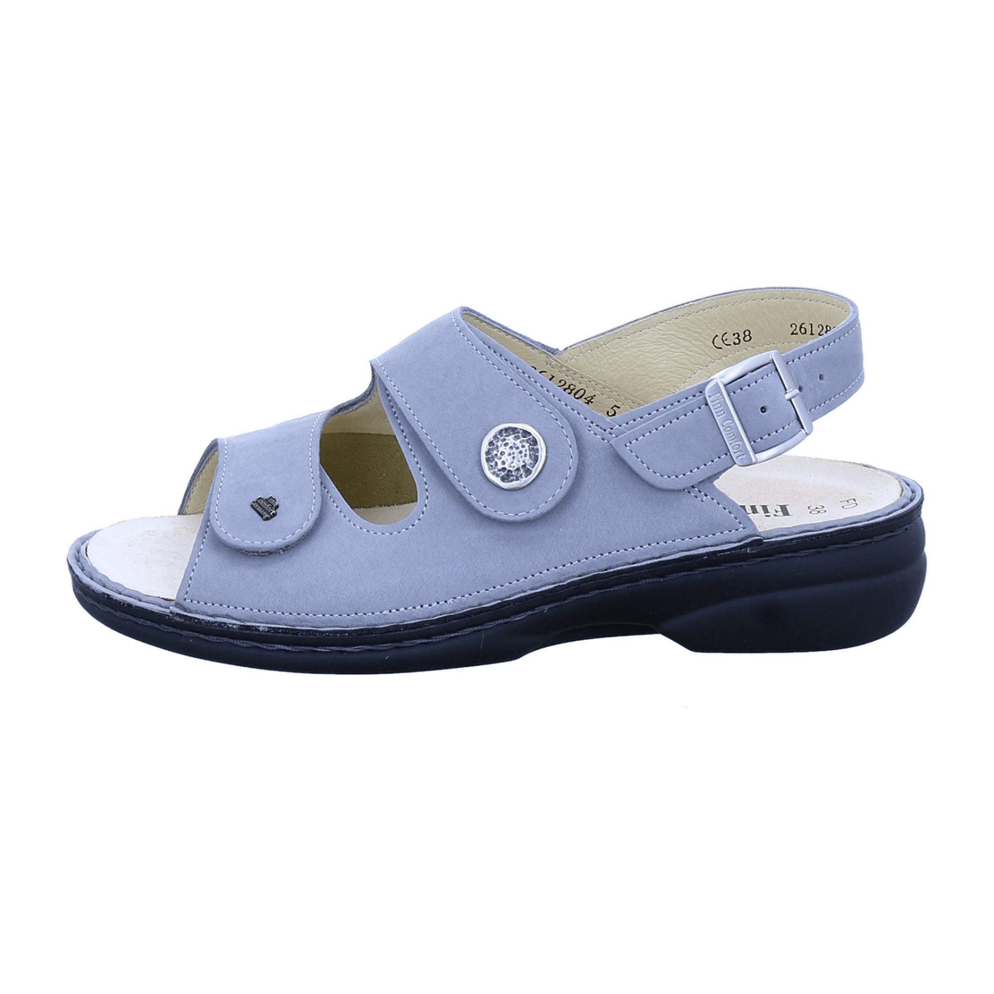 Finn Comfort Isera Women's Comfortable Walking Shoes - Stylish Grey