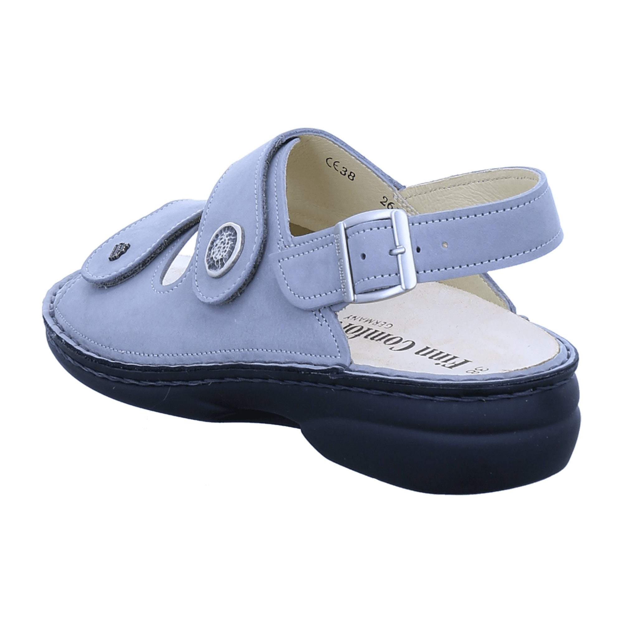 Finn Comfort Isera Women's Comfortable Walking Shoes - Stylish Grey