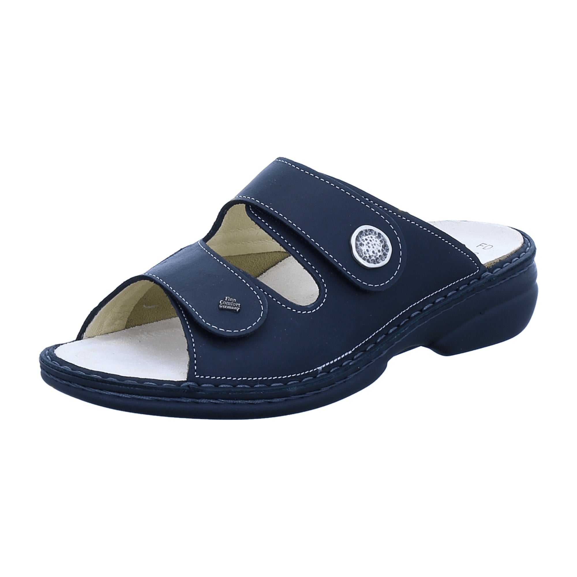 Finn Comfort Zeno Women's Comfort Sandals, Sleek Black