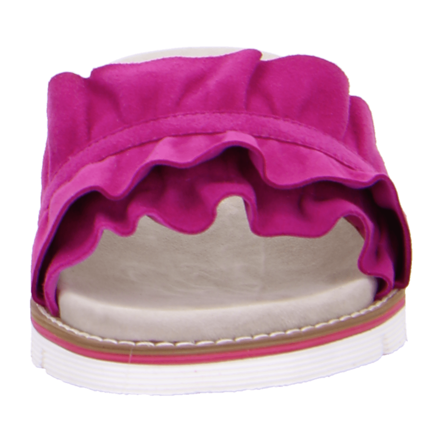 ARA KENT KENT-S Women's Clogs in Pink Suede with Hook-and-Loop Closure