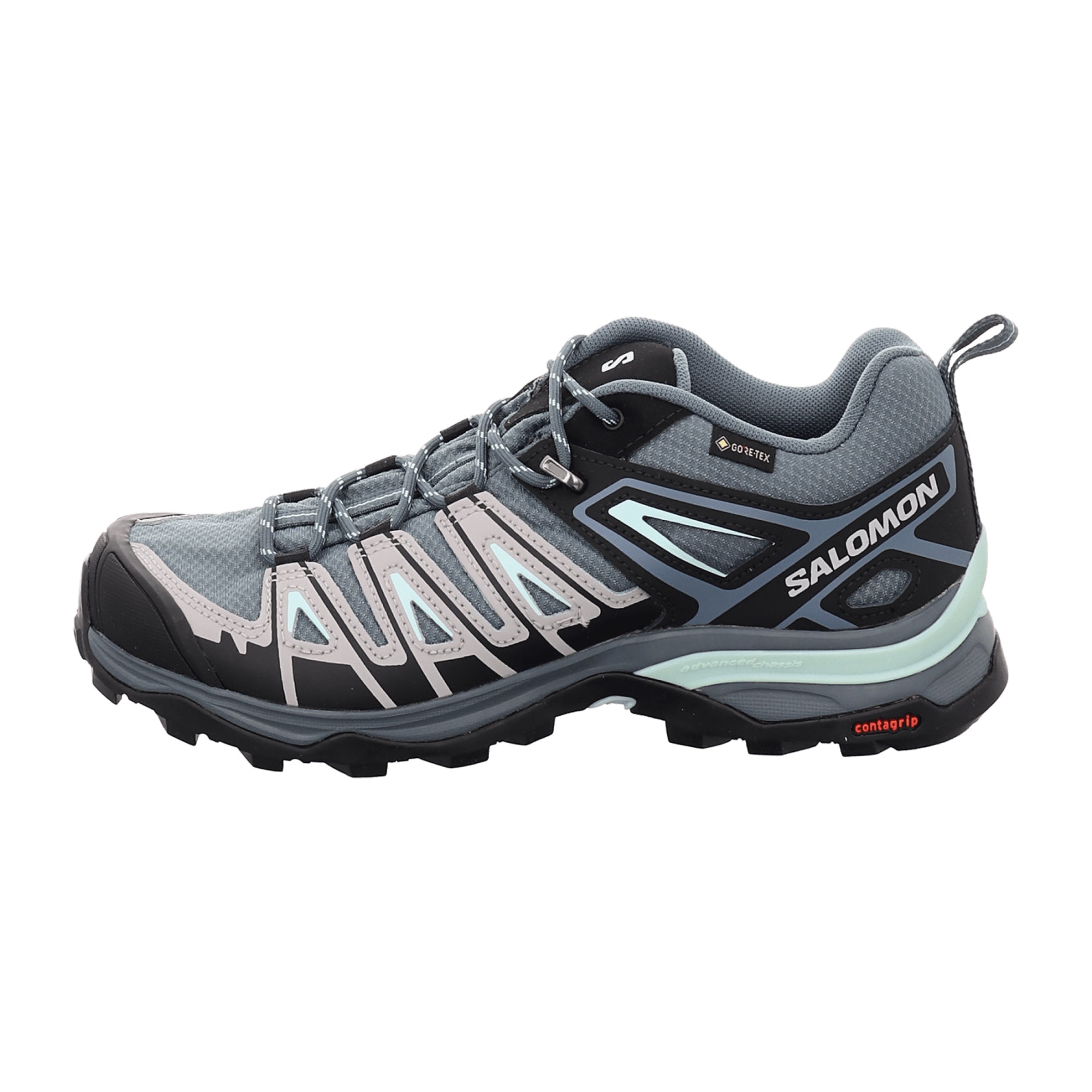 Salomon X Ultra Pioneer GTX W for women, gray, shoes