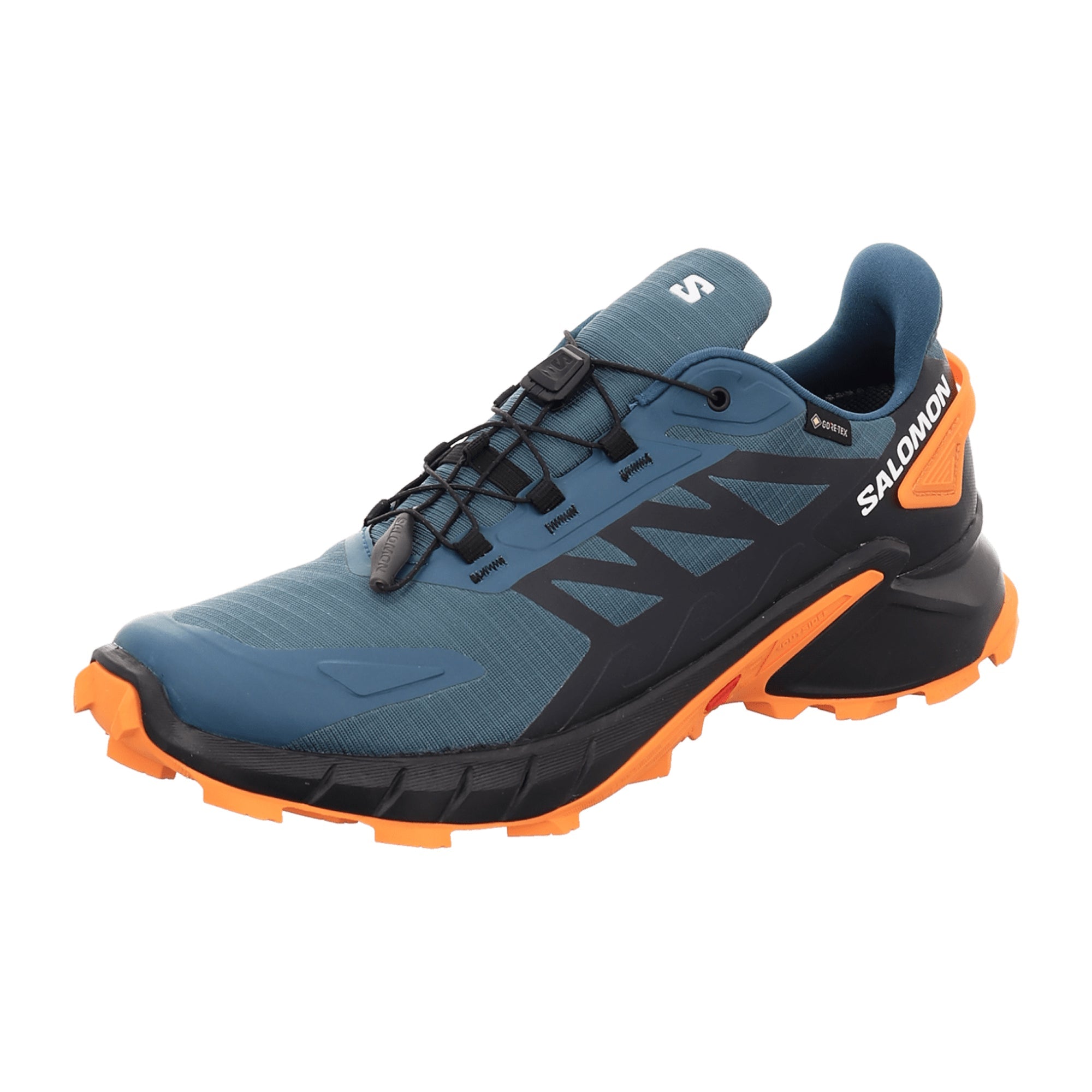 Salomon Supercross 4 GTX for men, turquoise, shoes