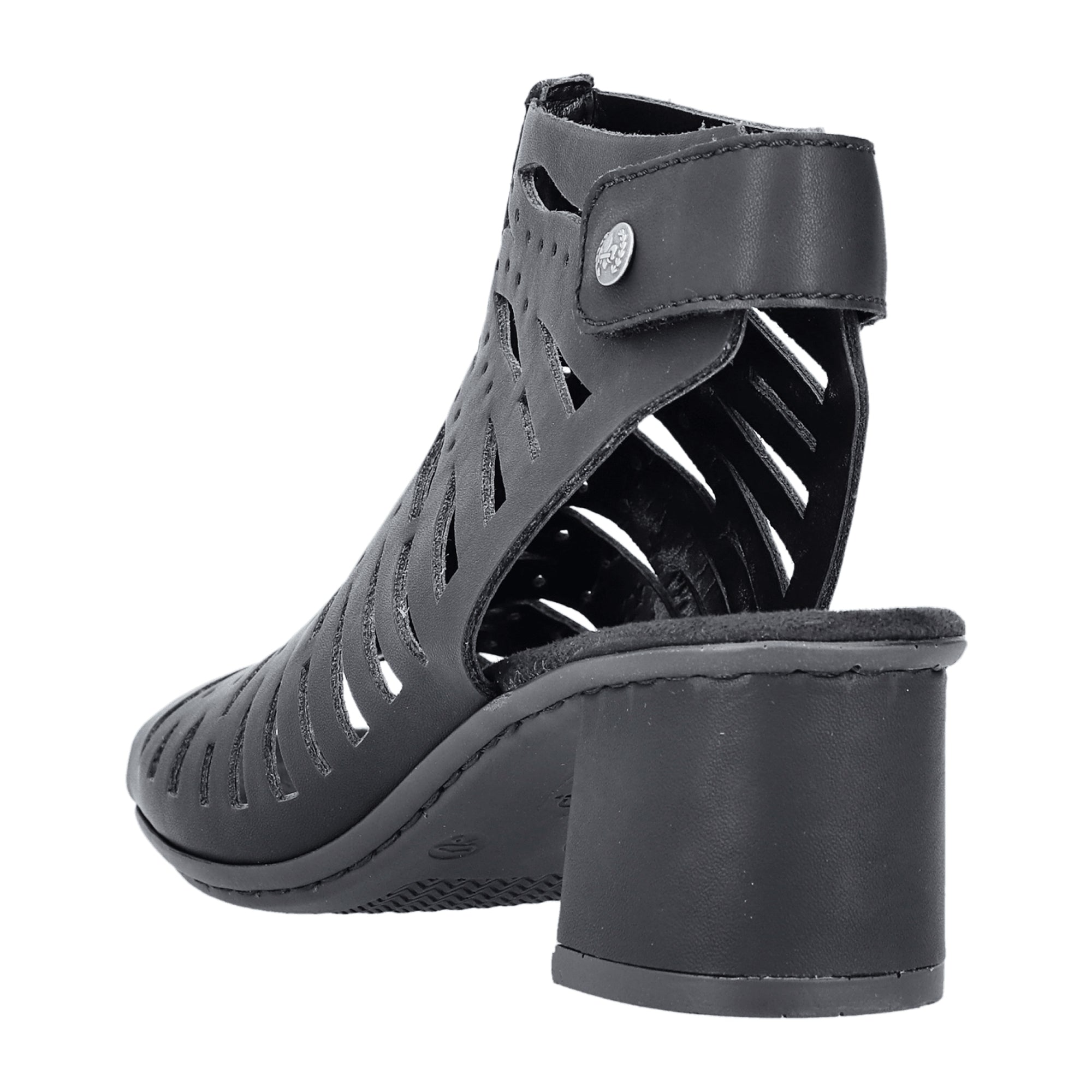 Rieker 6477600 Women's Black Shoes Comfortable Stylish Footwear