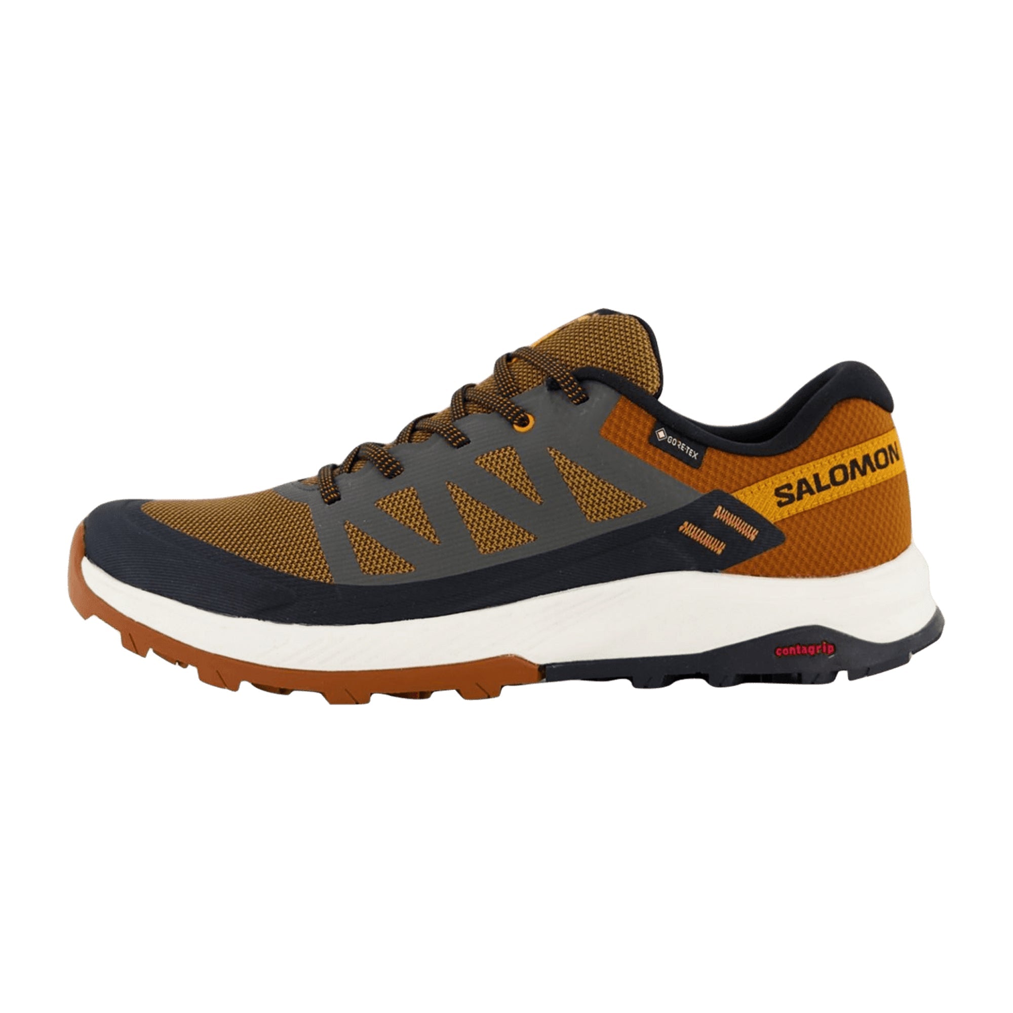 Salomon shoes OUTRISE GTX Belu/Black/ for men, brown