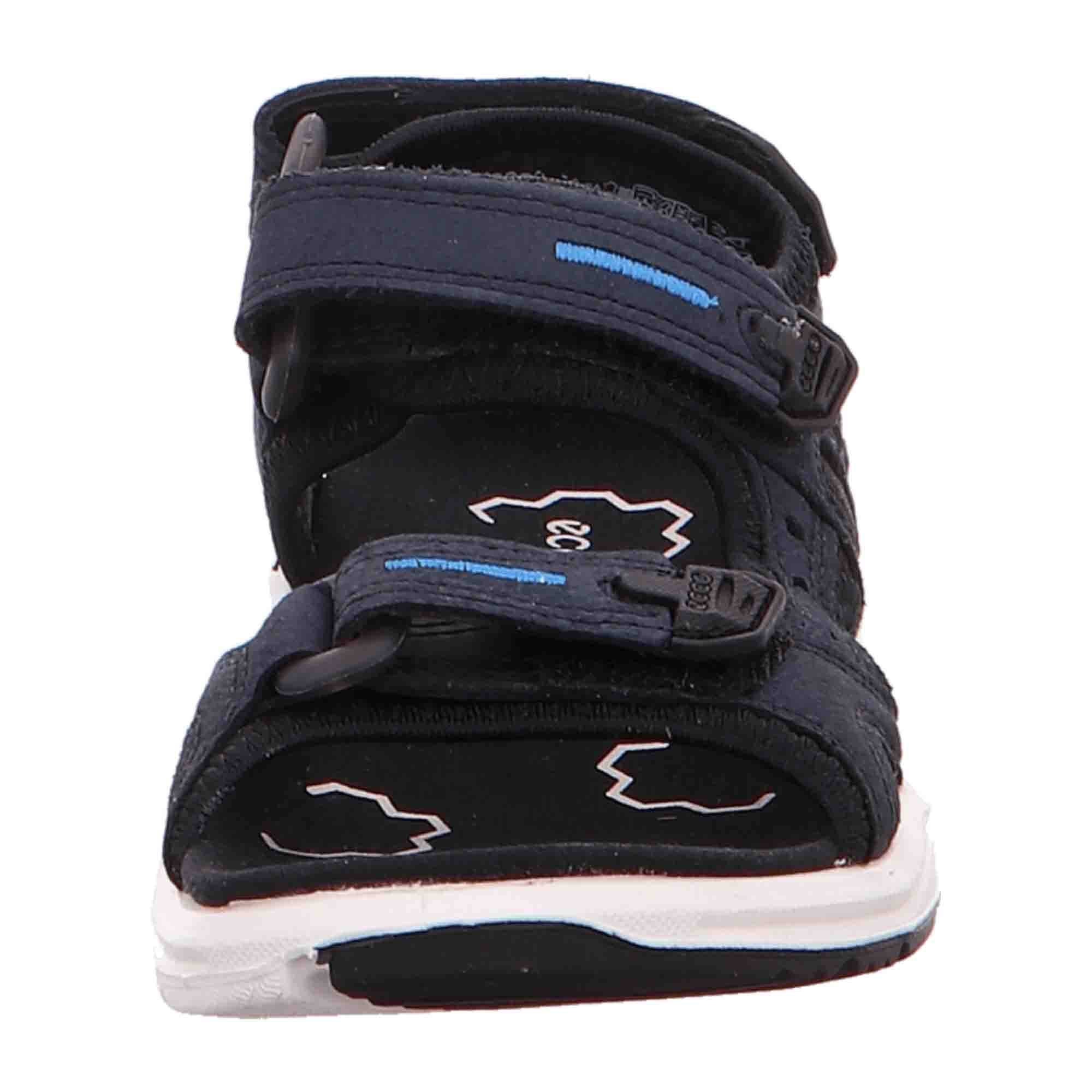 Ecco X-Trinsic Kids Sandal - Durable Comfort in Midnight Blue - Style 710642