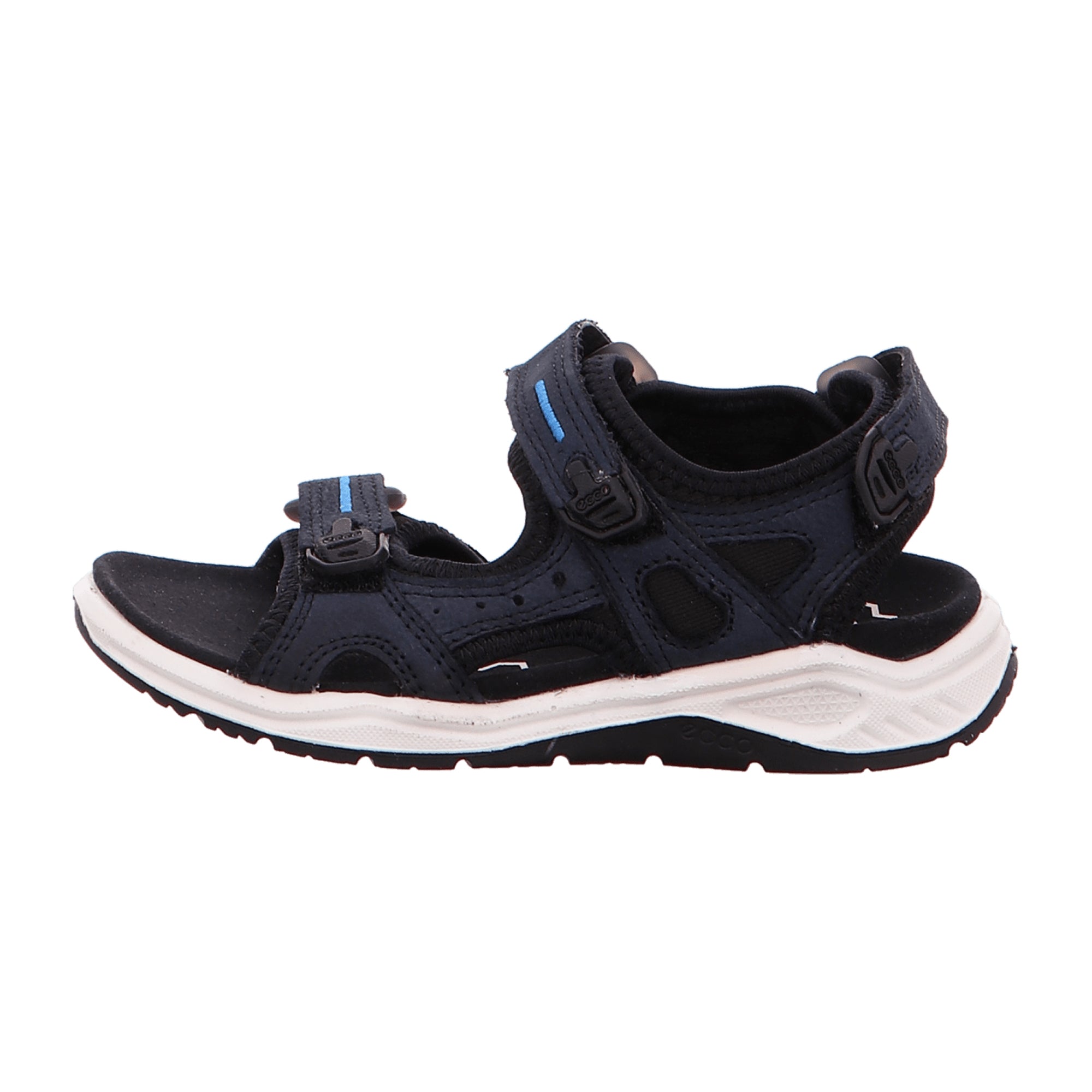 Ecco X-Trinsic Kids Sandal - Durable Comfort in Midnight Blue - Style 710642