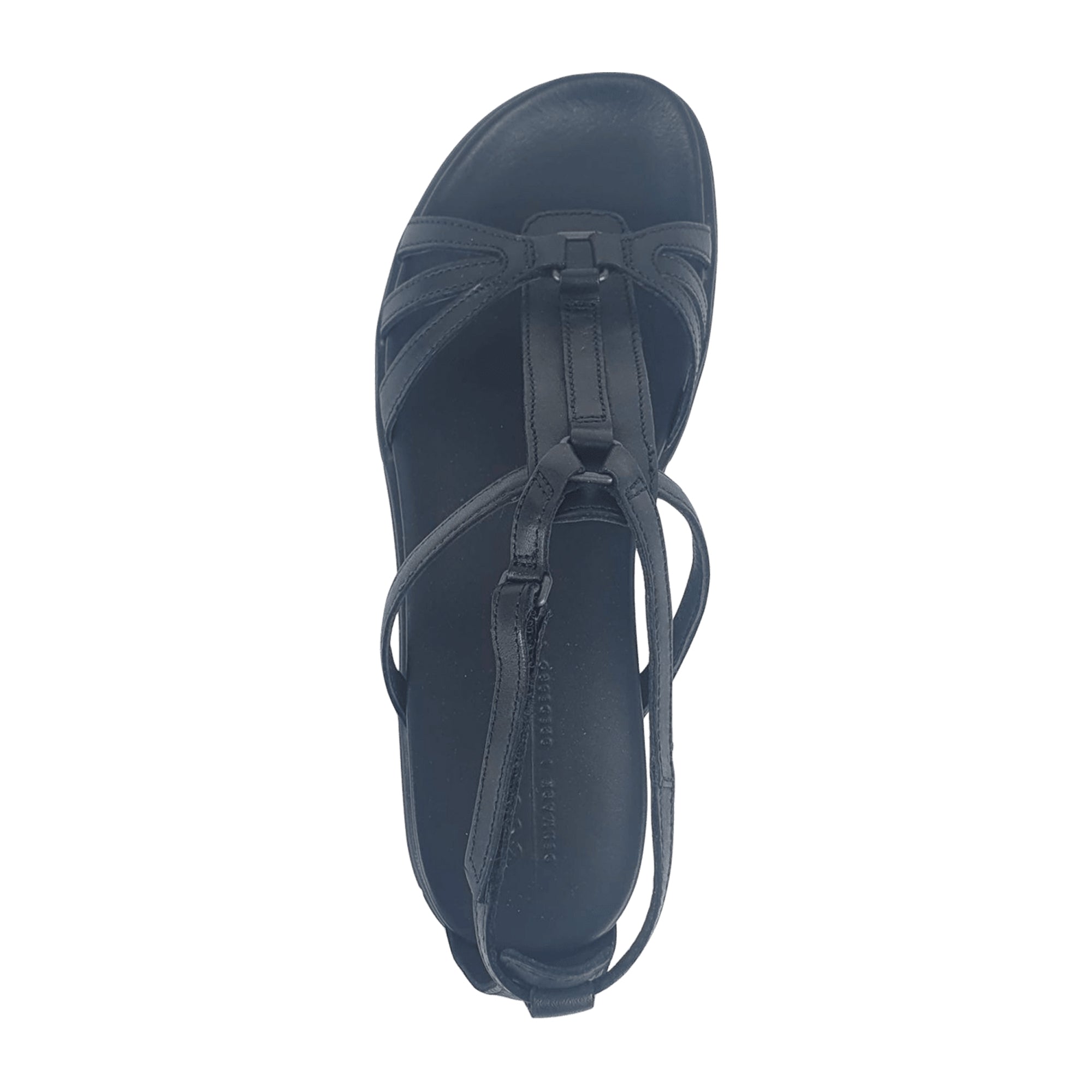 Ecco Simpil Women's Sandals - Stylish & Durable Black Leather - Bartel-Shop