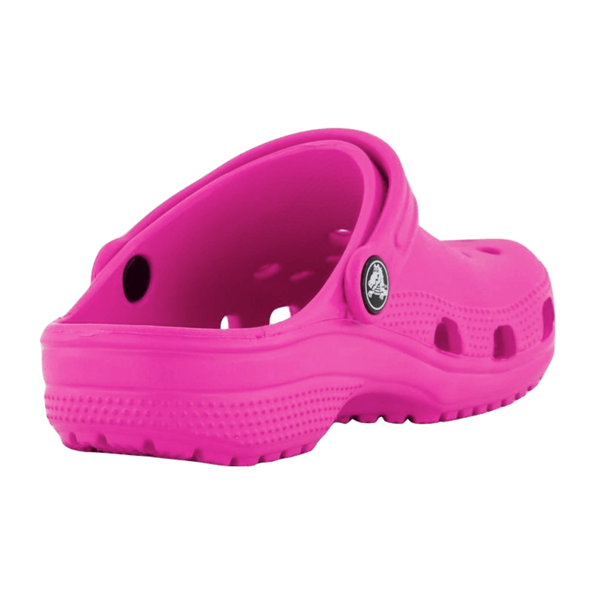 Crocs Classic Clog K for Kids, Vibrant Pink - Comfortable & Durable