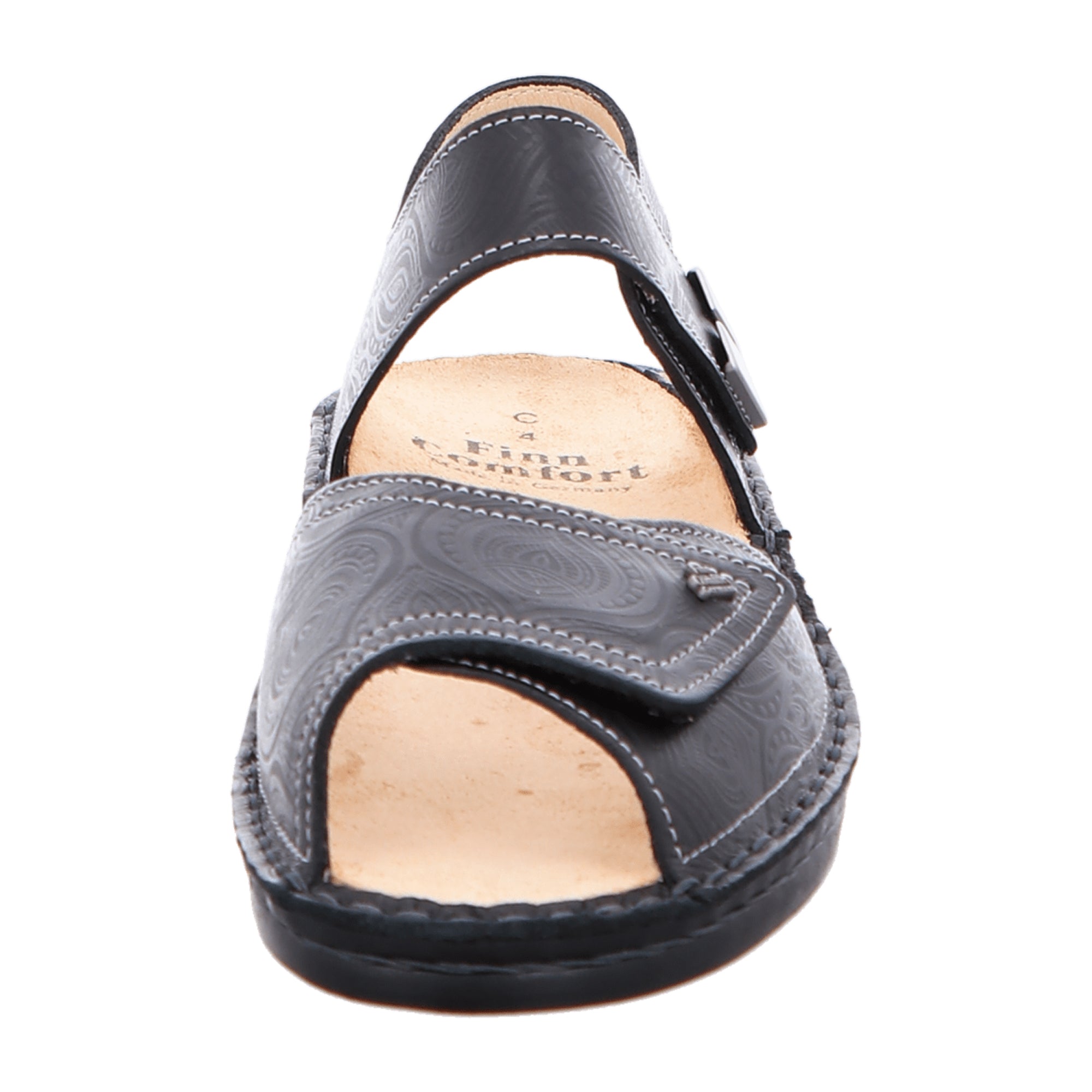 Finn Comfort Luxor Women's Comfort Sandals - Stylish & Durable Black Leather