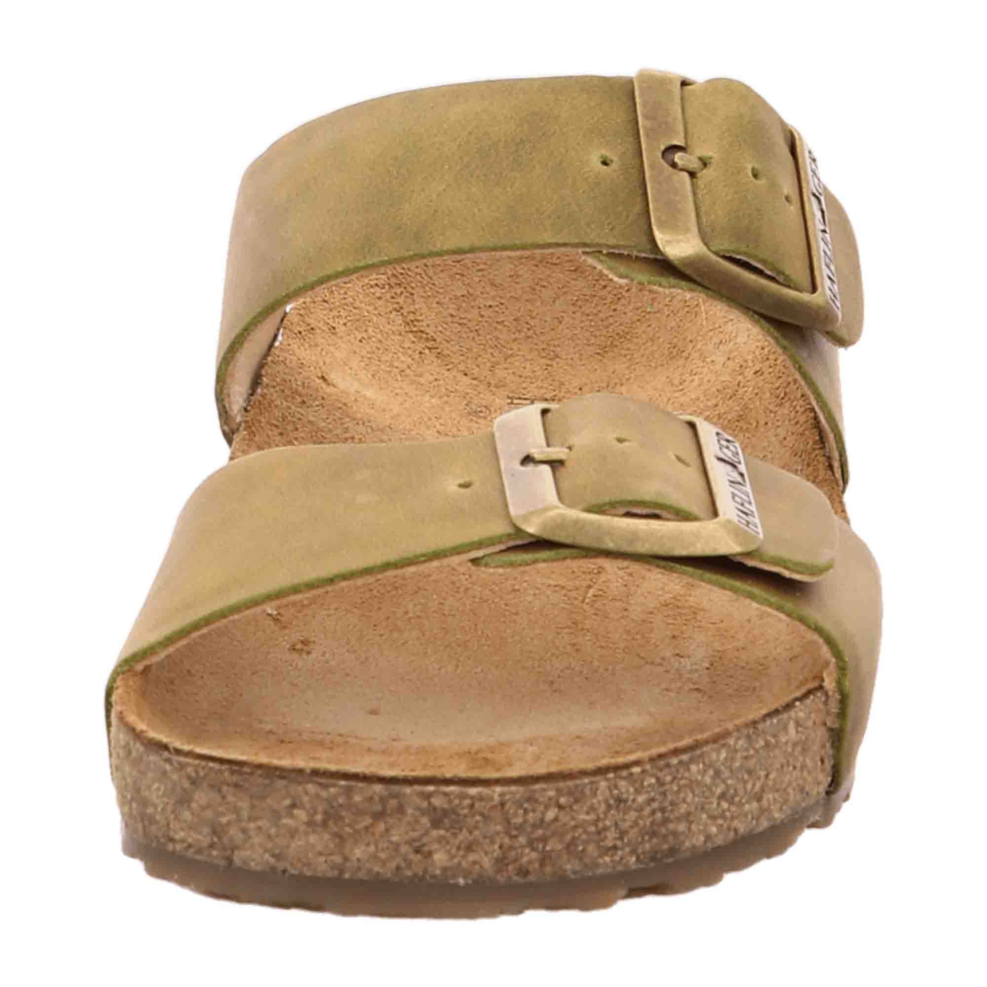 Haflinger Andrea Women's Olive Sandals - Durable and Stylish