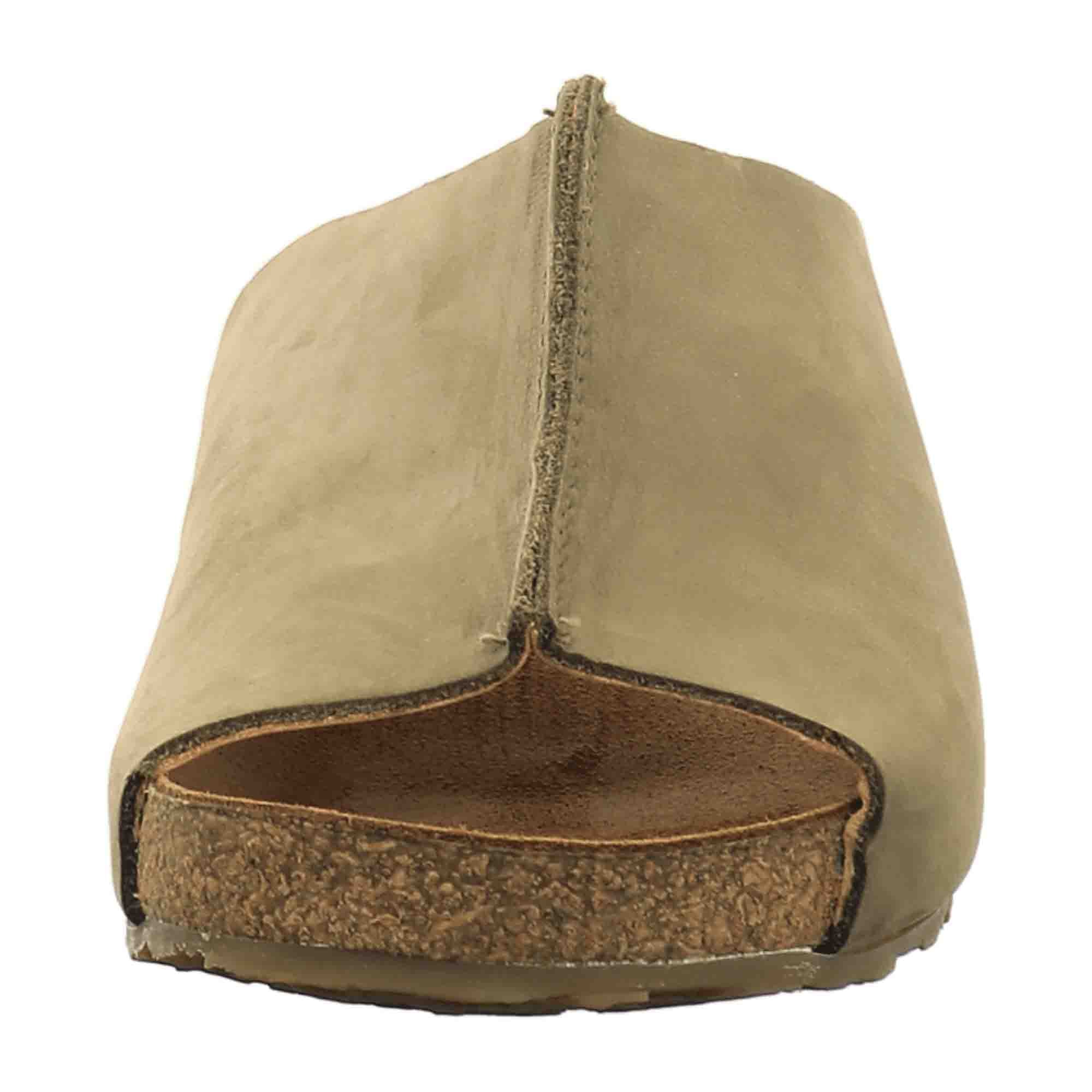 Haflinger Women's Comfortable Olive Slippers - Stylish & Durable