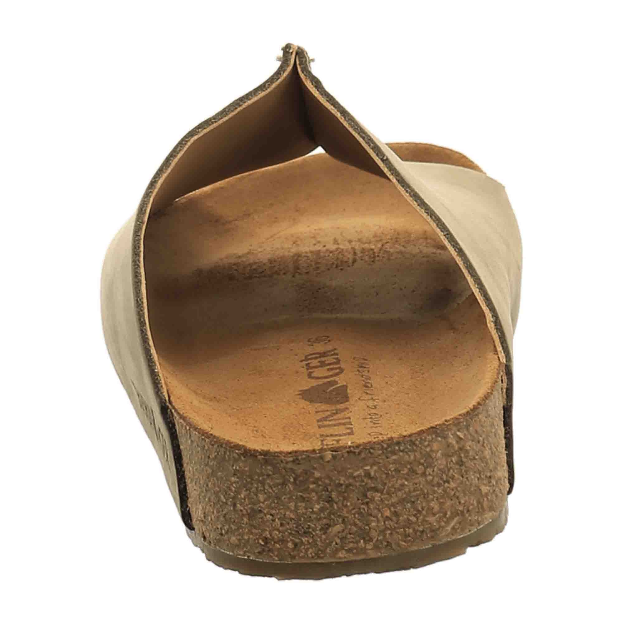 Haflinger Women's Comfortable Olive Slippers - Stylish & Durable