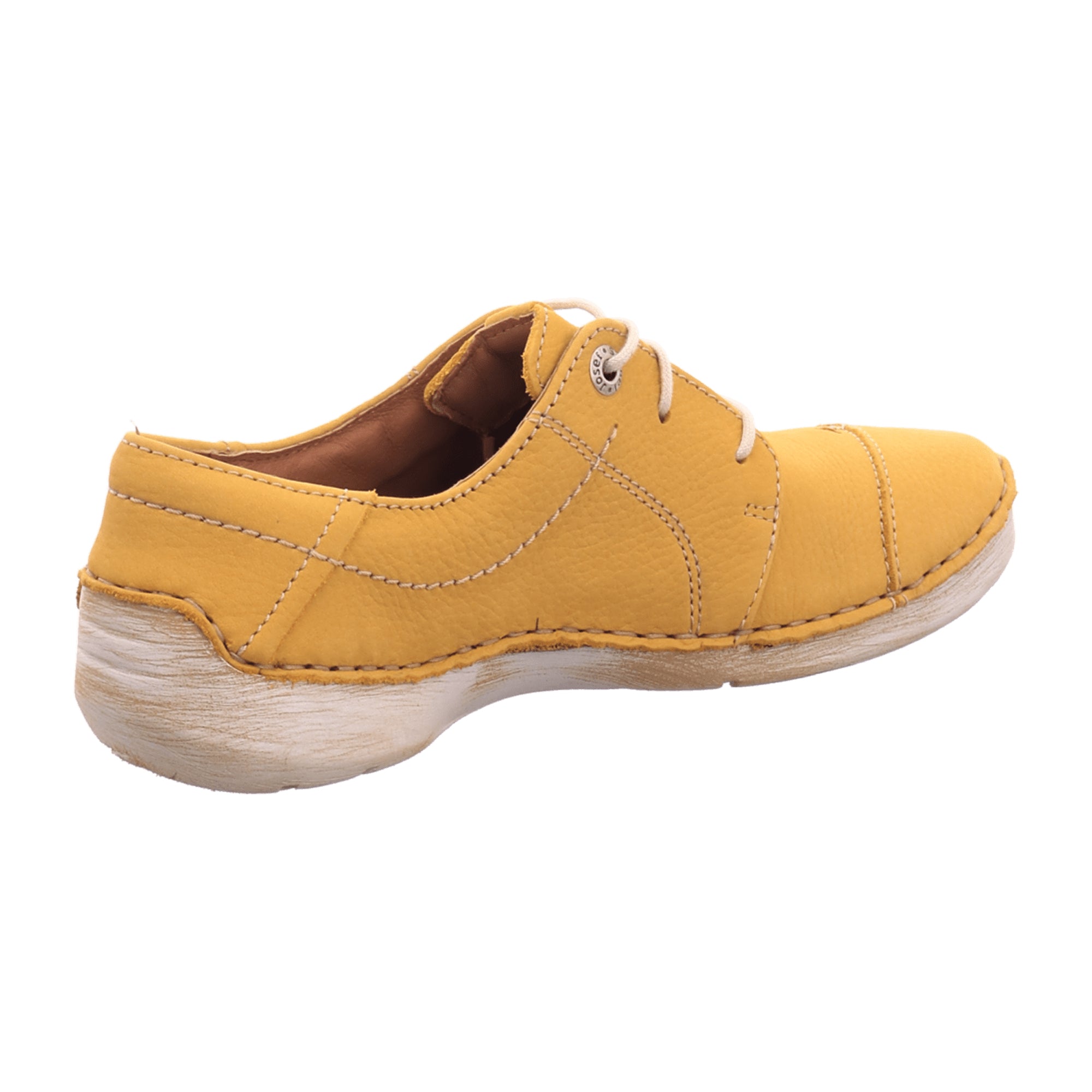Josef Seibel Comfortable Lace-up Shoes for Women Yellow