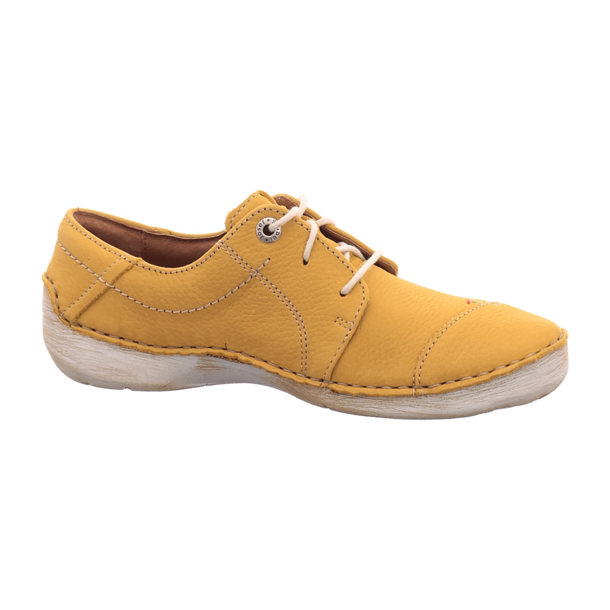 Josef Seibel Comfortable Lace-up Shoes for Women Yellow