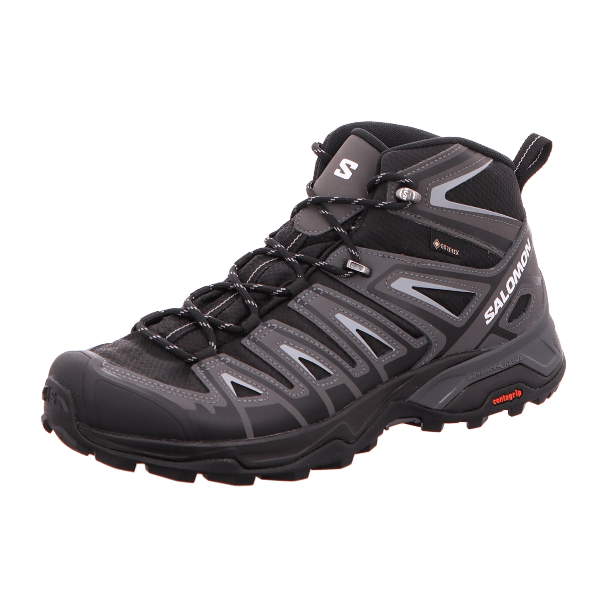 Salomon X Ultra Pioneer MID GTX for men, black, shoes
