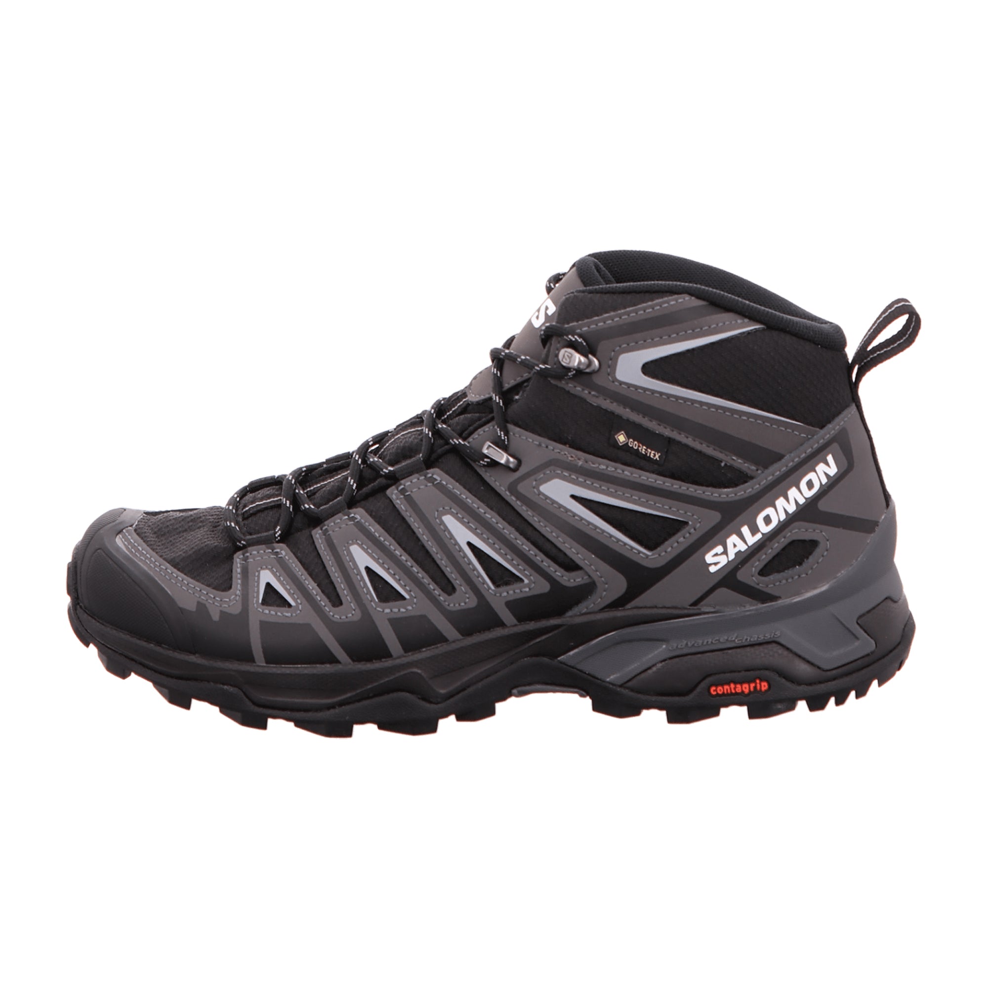 Salomon X Ultra Pioneer MID GTX for men, black, shoes
