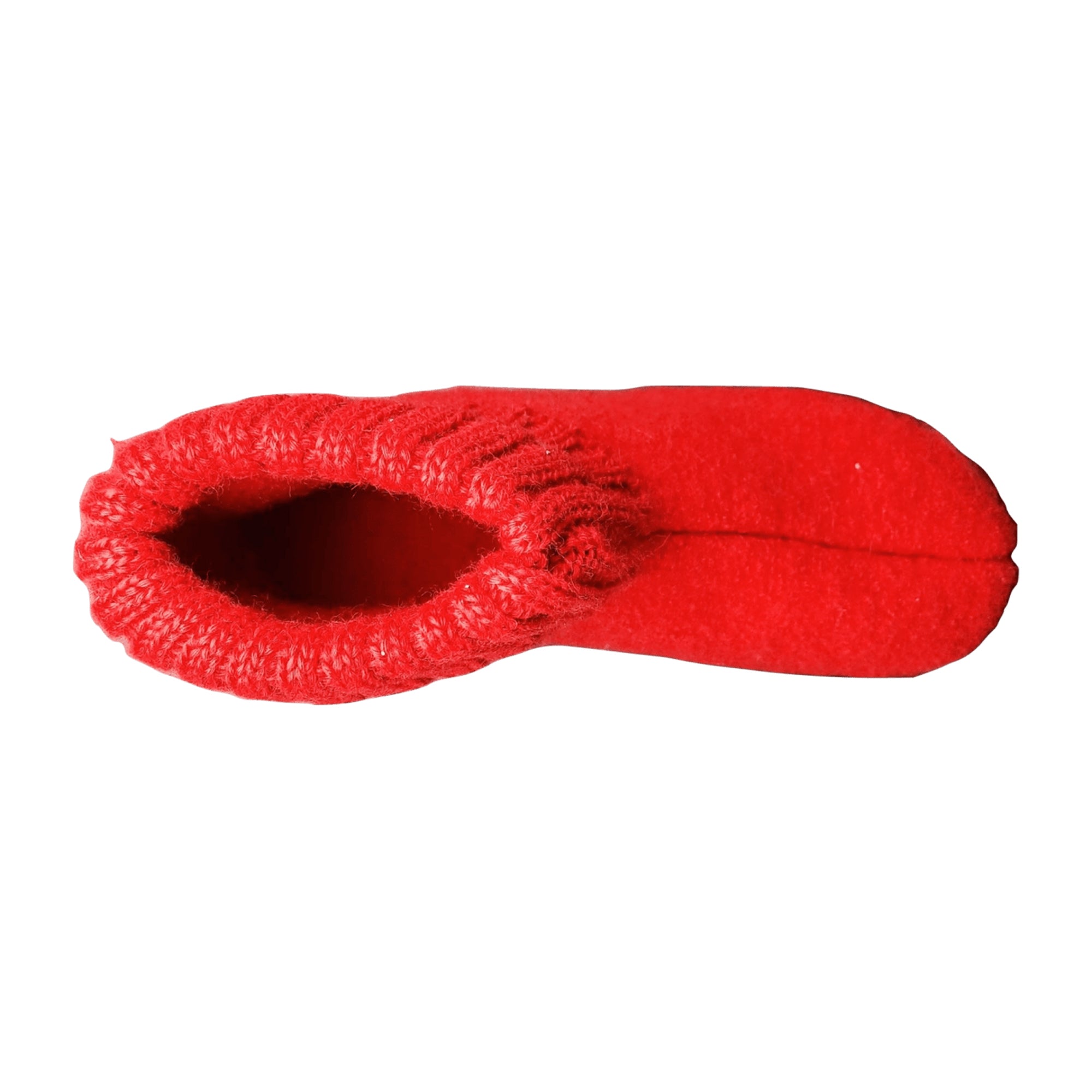 Haflinger Karlo Women's Red Wool Slippers | Comfortable & Stylish