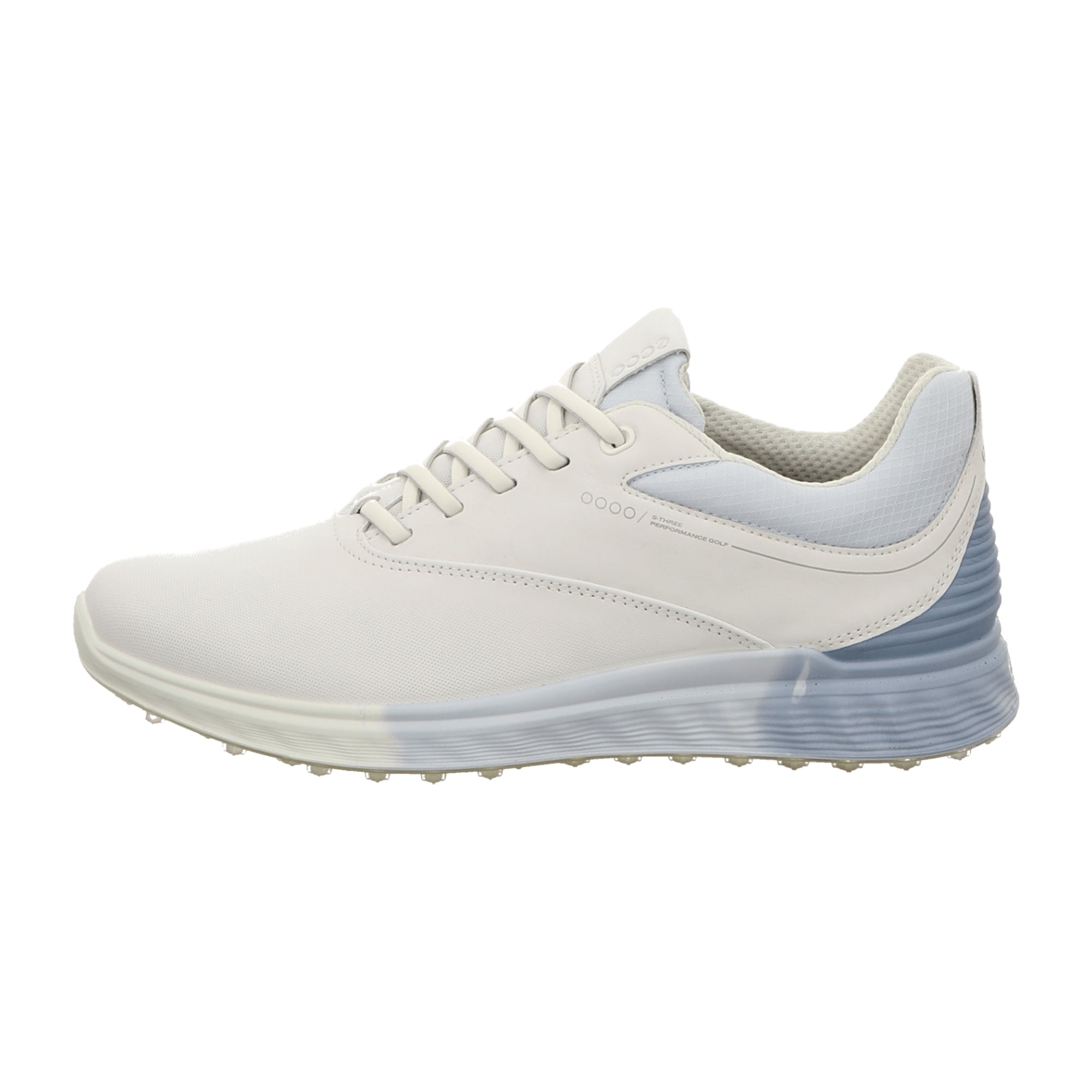Ecco Women's Golf S-Three Hybrid Shoes - White Combination, Stylish Comfort