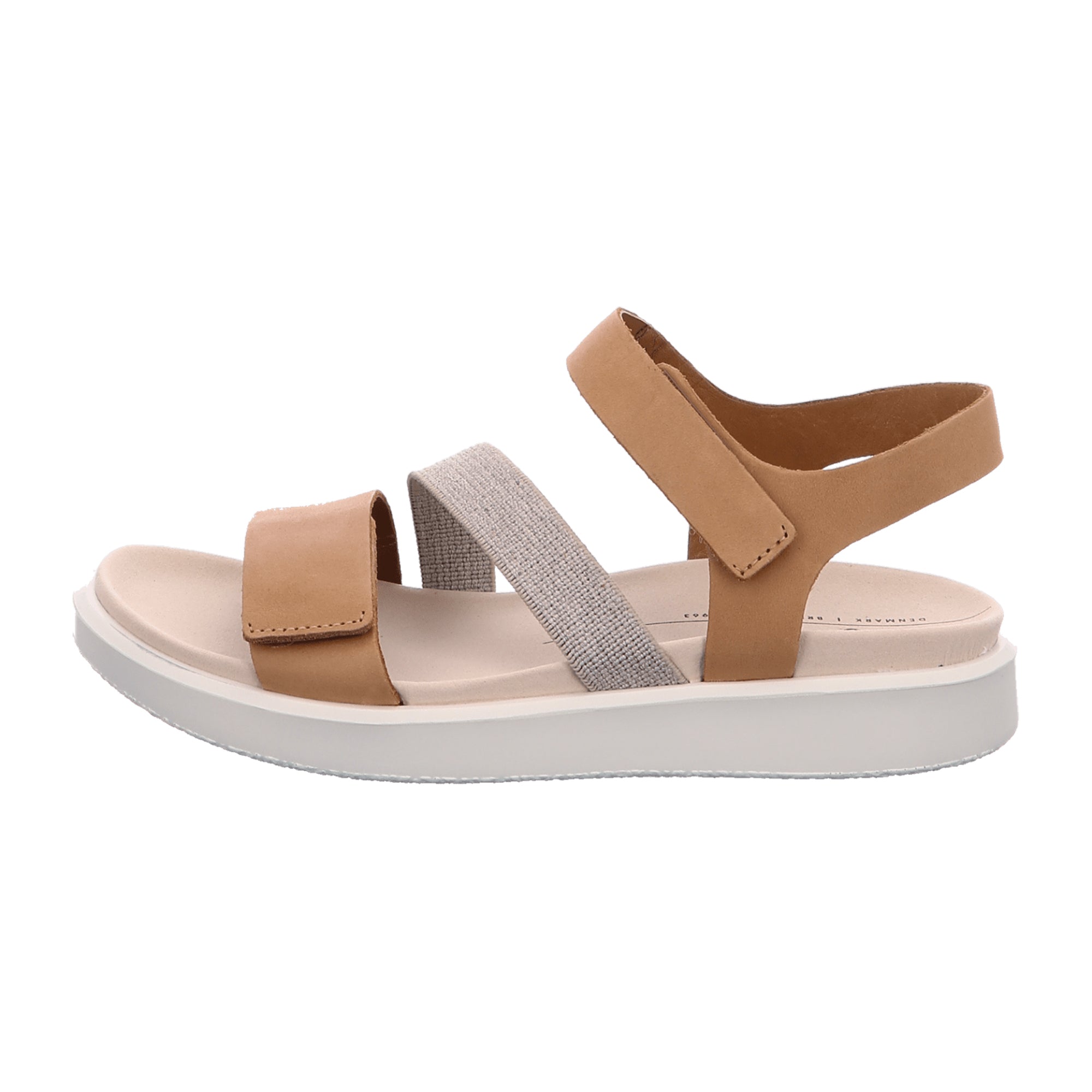 Ecco Flowt W Women's Sandal - Stylish & Comfortable Leather in Trendy Brown
