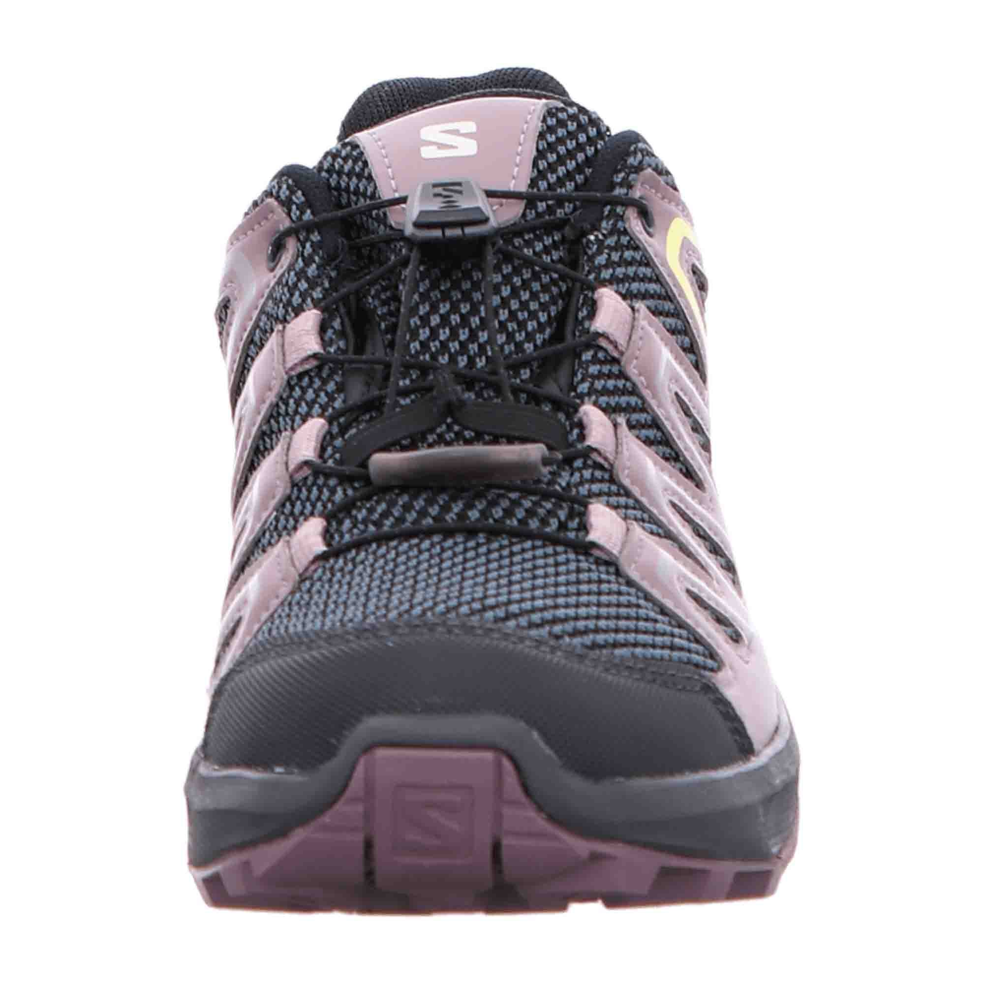 Salomon CUSTER GTX W Ebony/Moonsca for women, purple, shoes