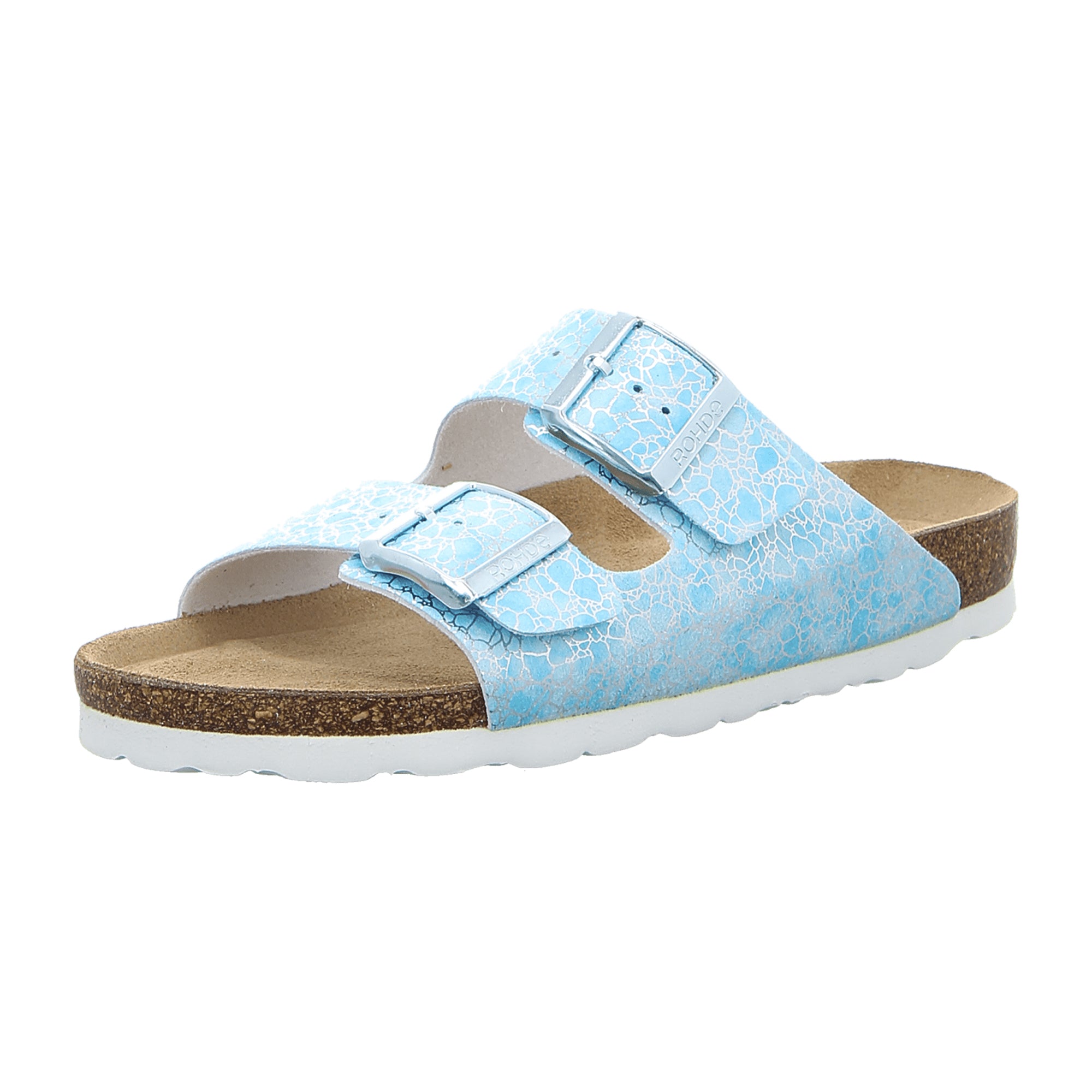 Rohde Classic Blue Slip-On Sandals for Women 5598-52 Spring Summer