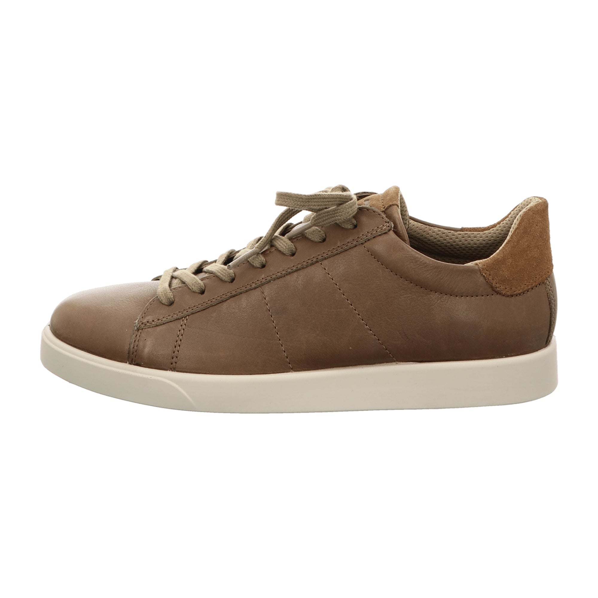 Ecco Street Lite M Men’s Casual Sneakers, Stylish Brown Leather