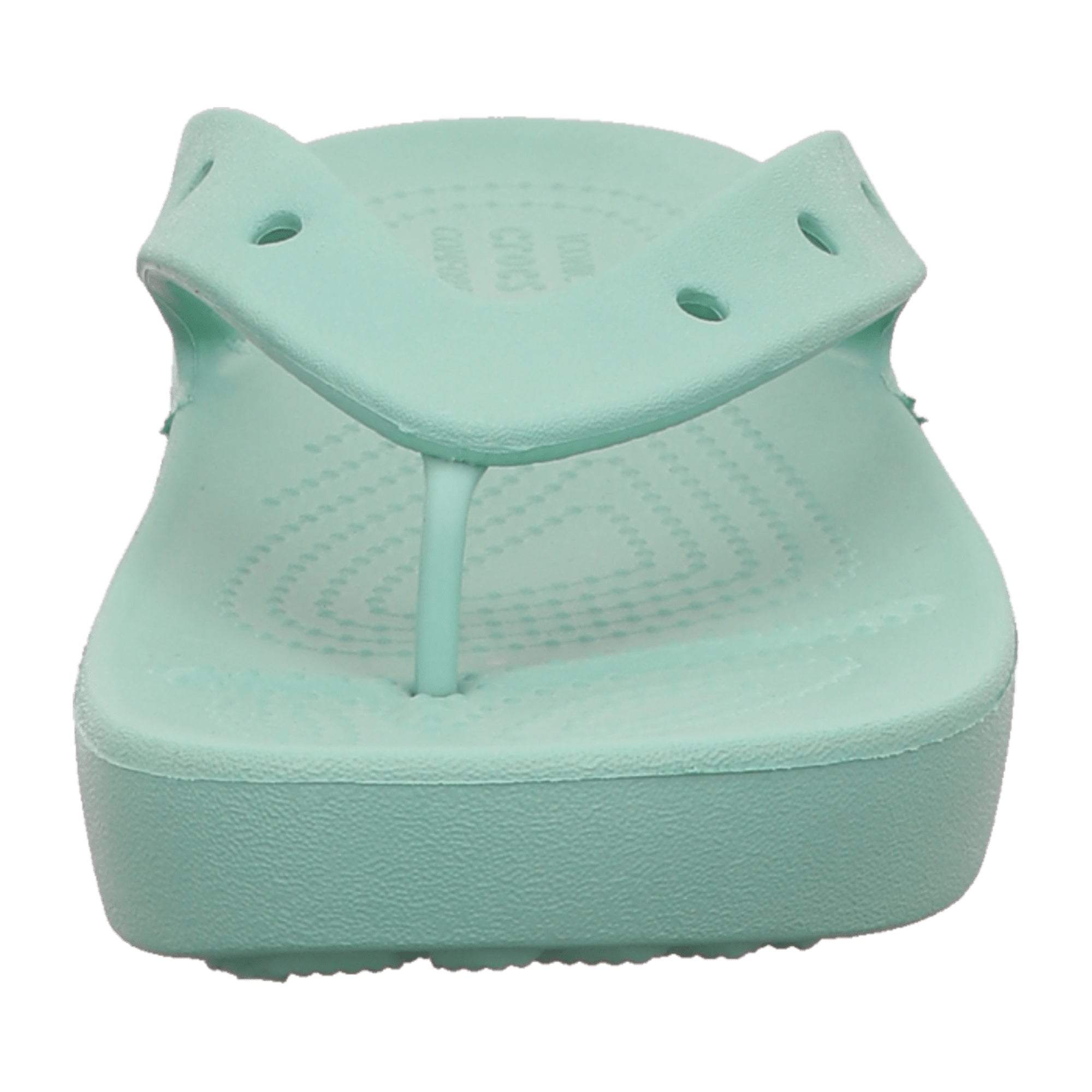 Crocs Women's Green Flip Flops - Comfortable & Stylish Beachwear