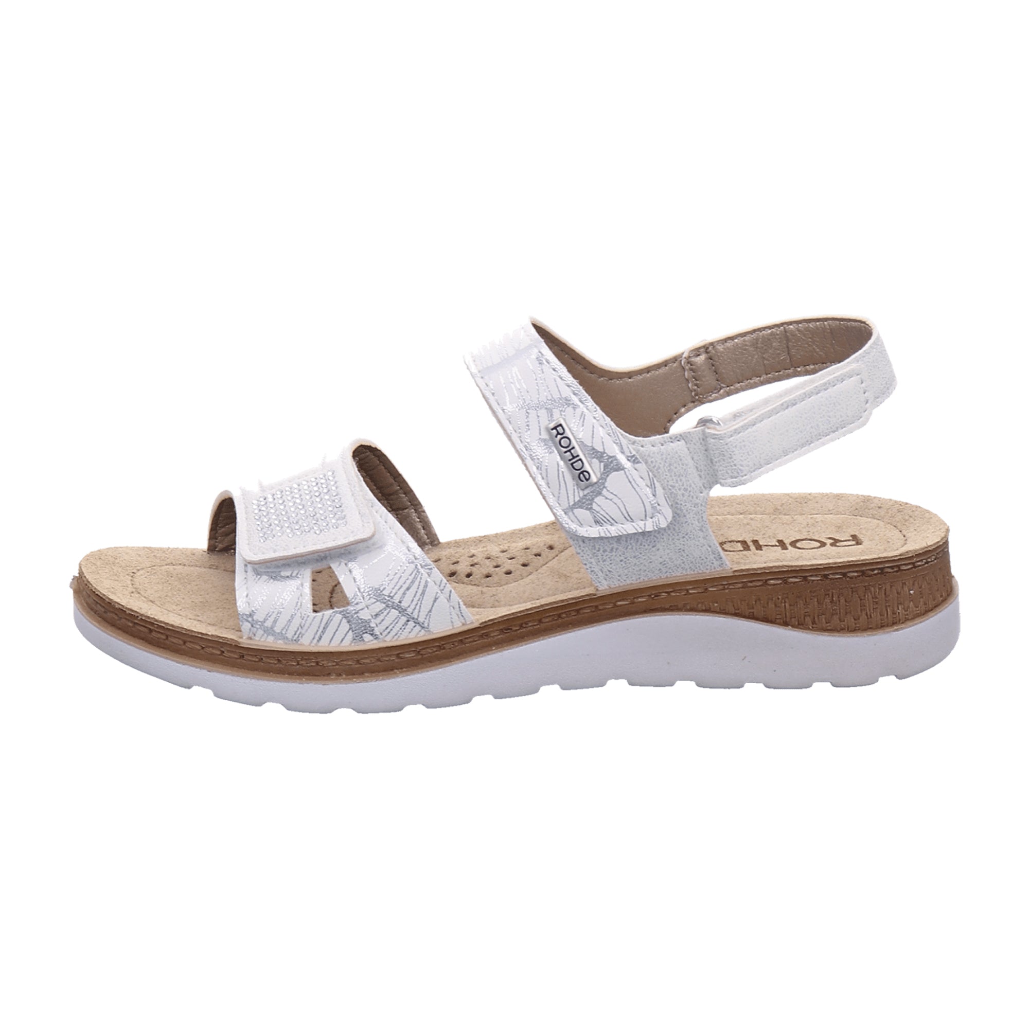 Rohde Comfortable Women's Sandals White for Spring Summer