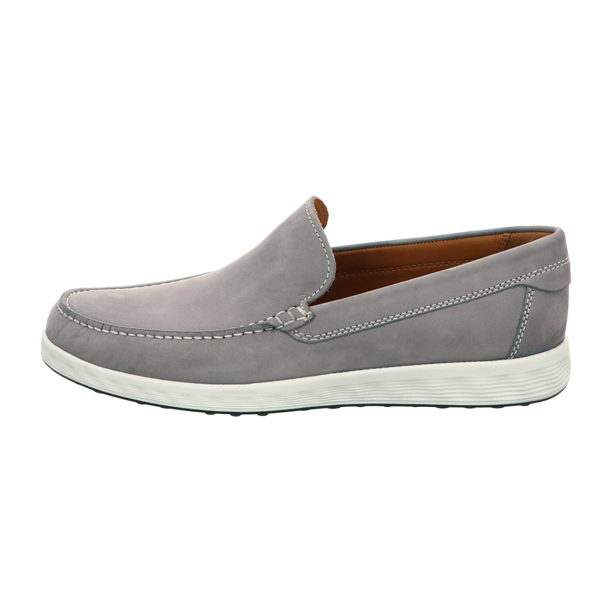 Ecco S Lite MOC M Men's Casual Grey Slip-On Shoes - Lightweight & Stylish