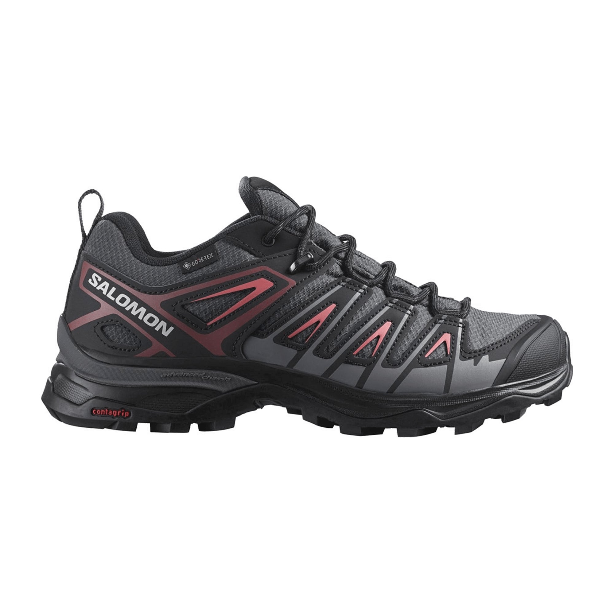 Salomon X Ultra Pioneer GTX W for women, gray, shoes