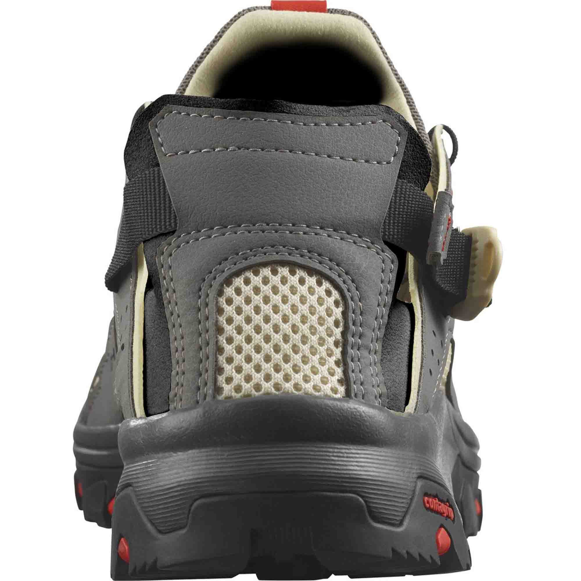 Salomon Techamphib pewter for men, gray, shoes