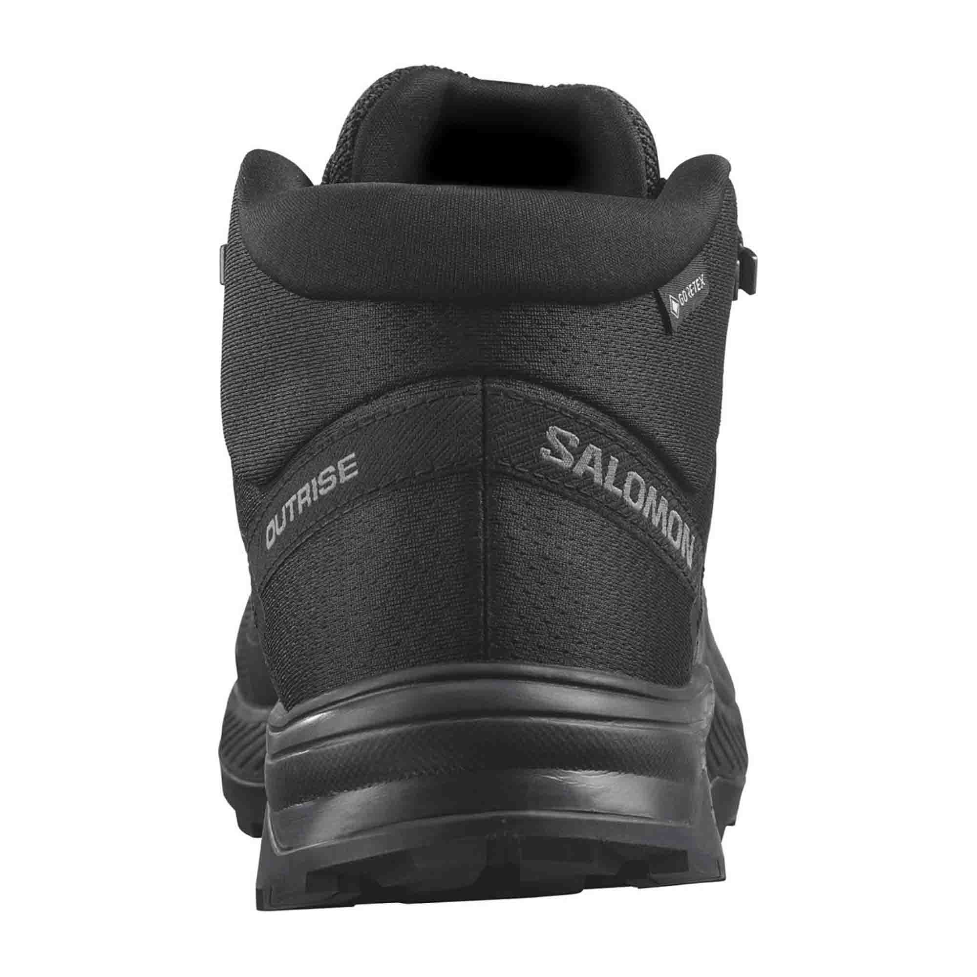 Salomon Outrise Mid GTX for men, black, shoes